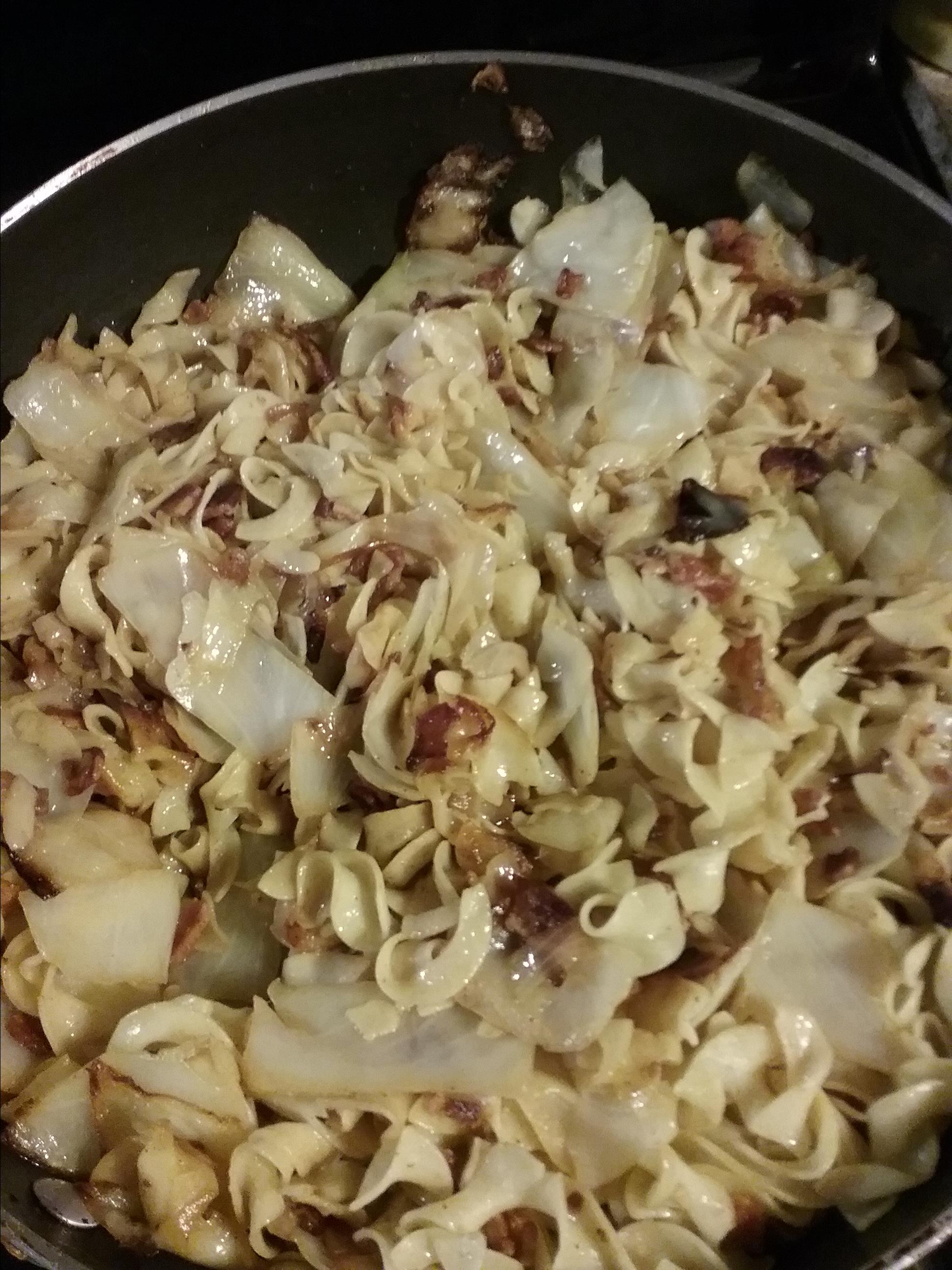 Cabbage and Noodles 