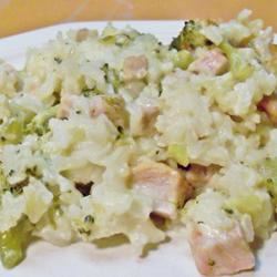 Pork, Broccoli and Rice Casserole 