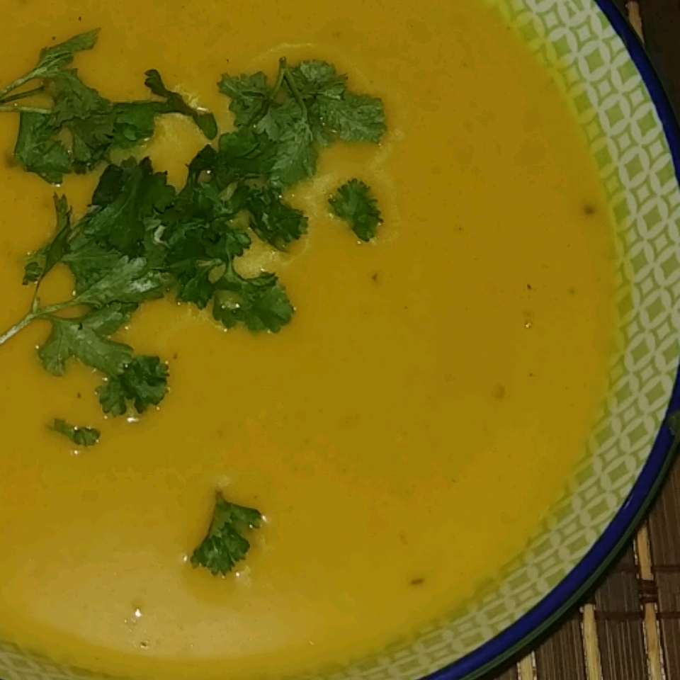 Coconut Curry Pumpkin Soup Angie Zee