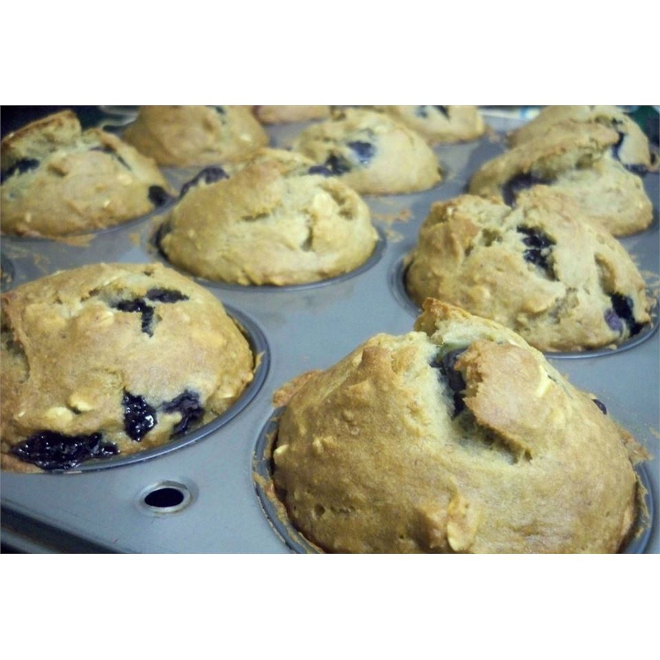 Banana Blueberry Muffins 