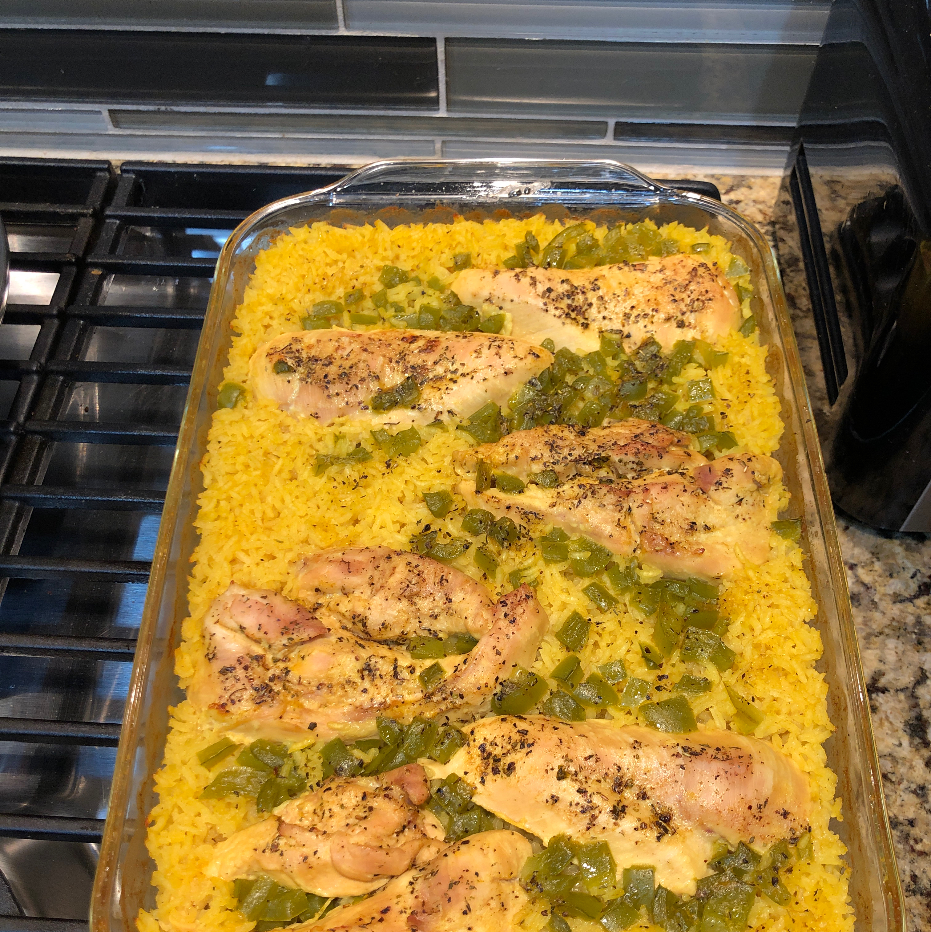 Easy Chicken and Yellow Rice 