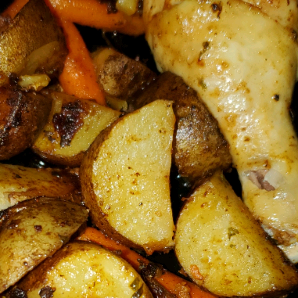Mom's Paprika Chicken with Potatoes Echo Kays