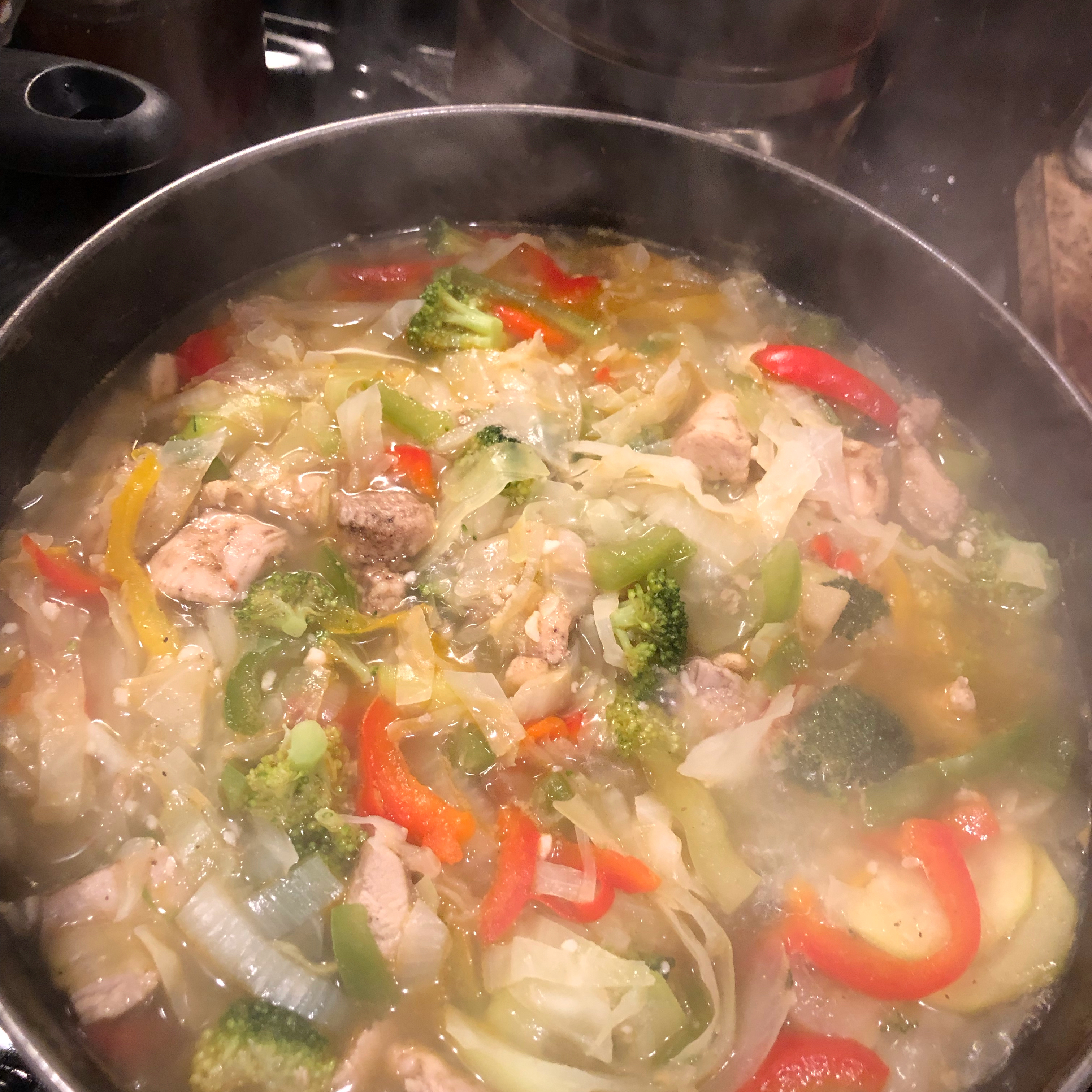 Chinese Chicken Vegetable Soup Lisa Board