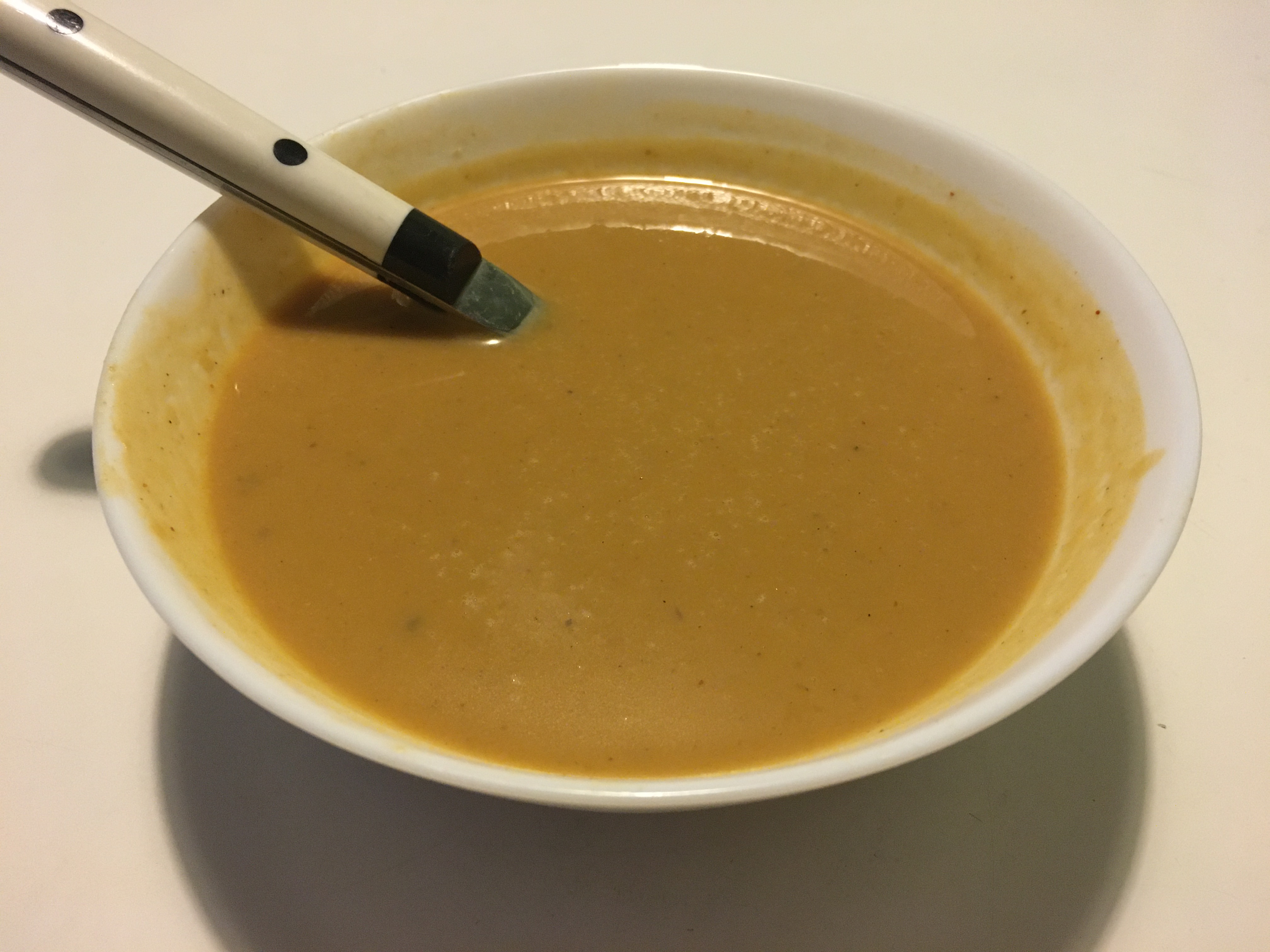Creamy Sweet Potato With Ginger Soup 