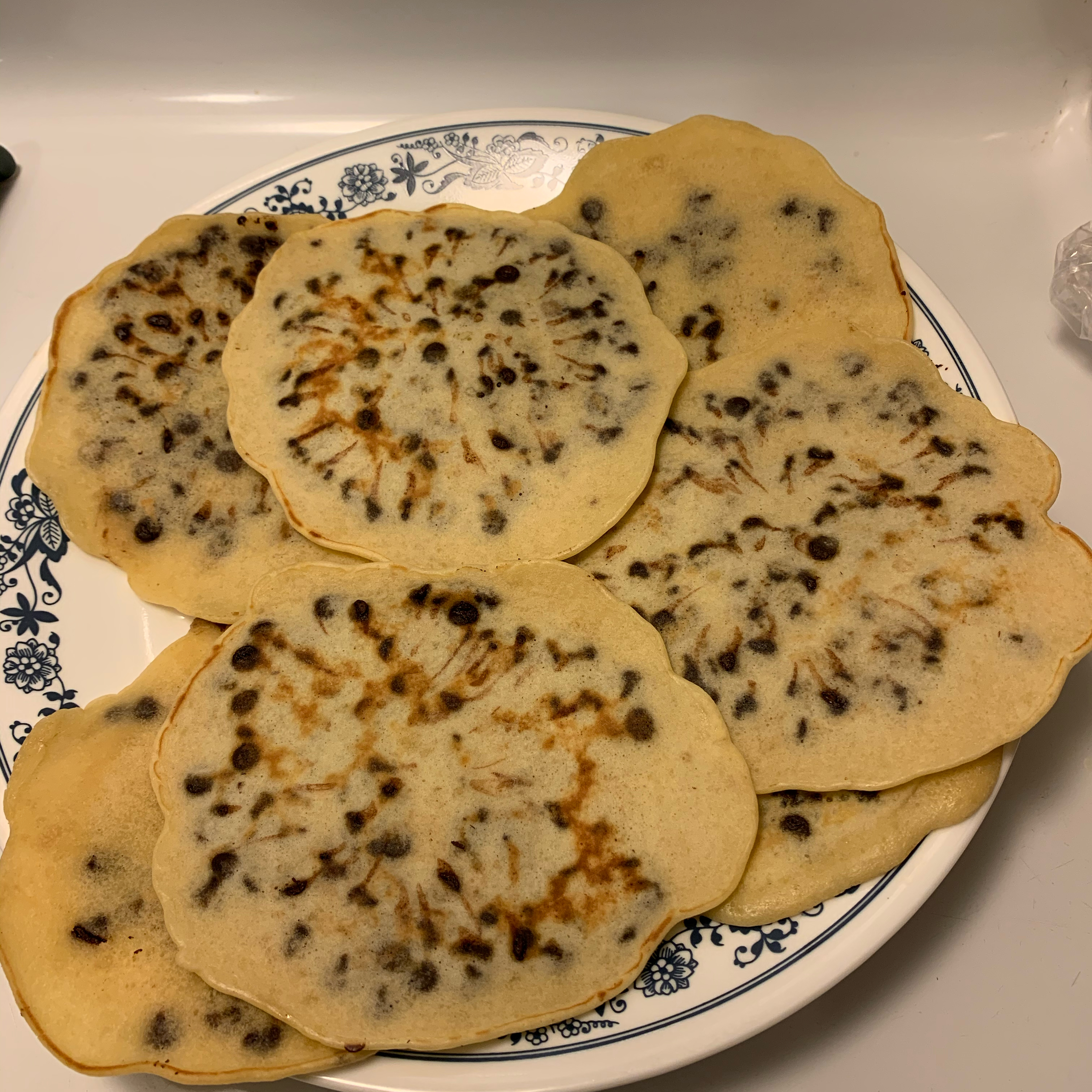 Mini Chocolate Chip Pancakes 