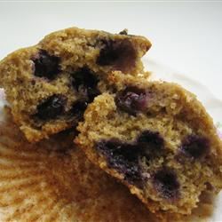 Blueberry Cornmeal Muffins 