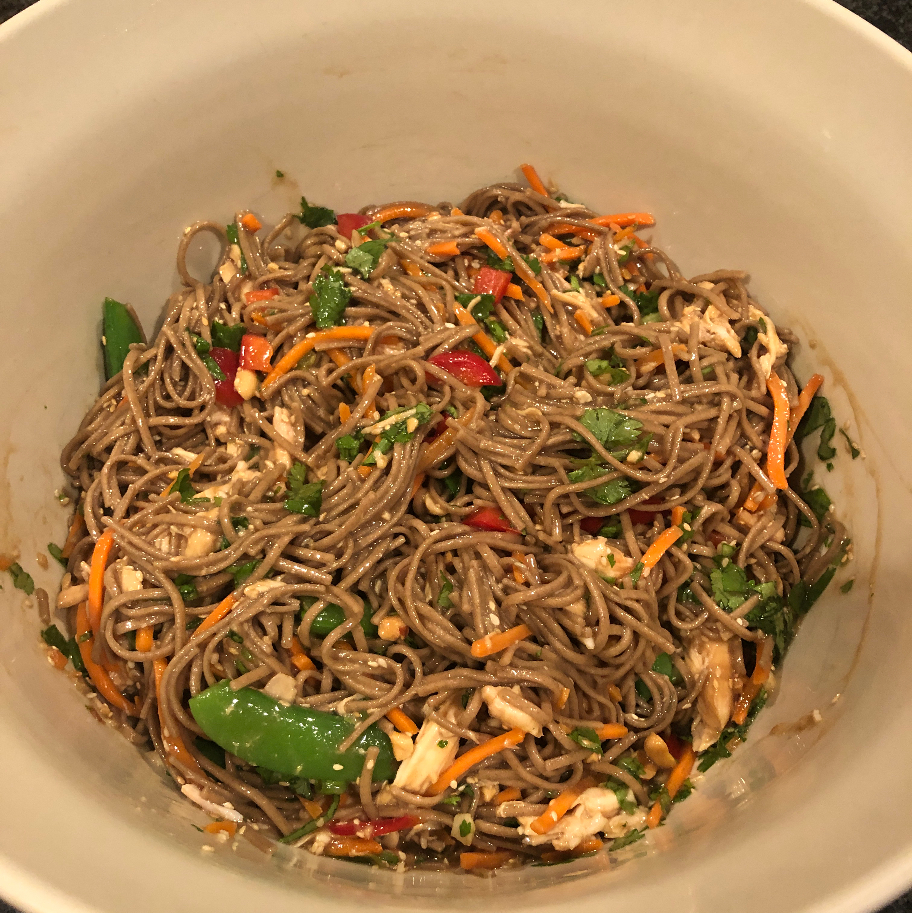 Thai-Inspired Noodle Salad Lisa Schutz