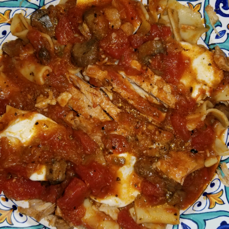 Slow Cooker Pork Cacciatore KEE