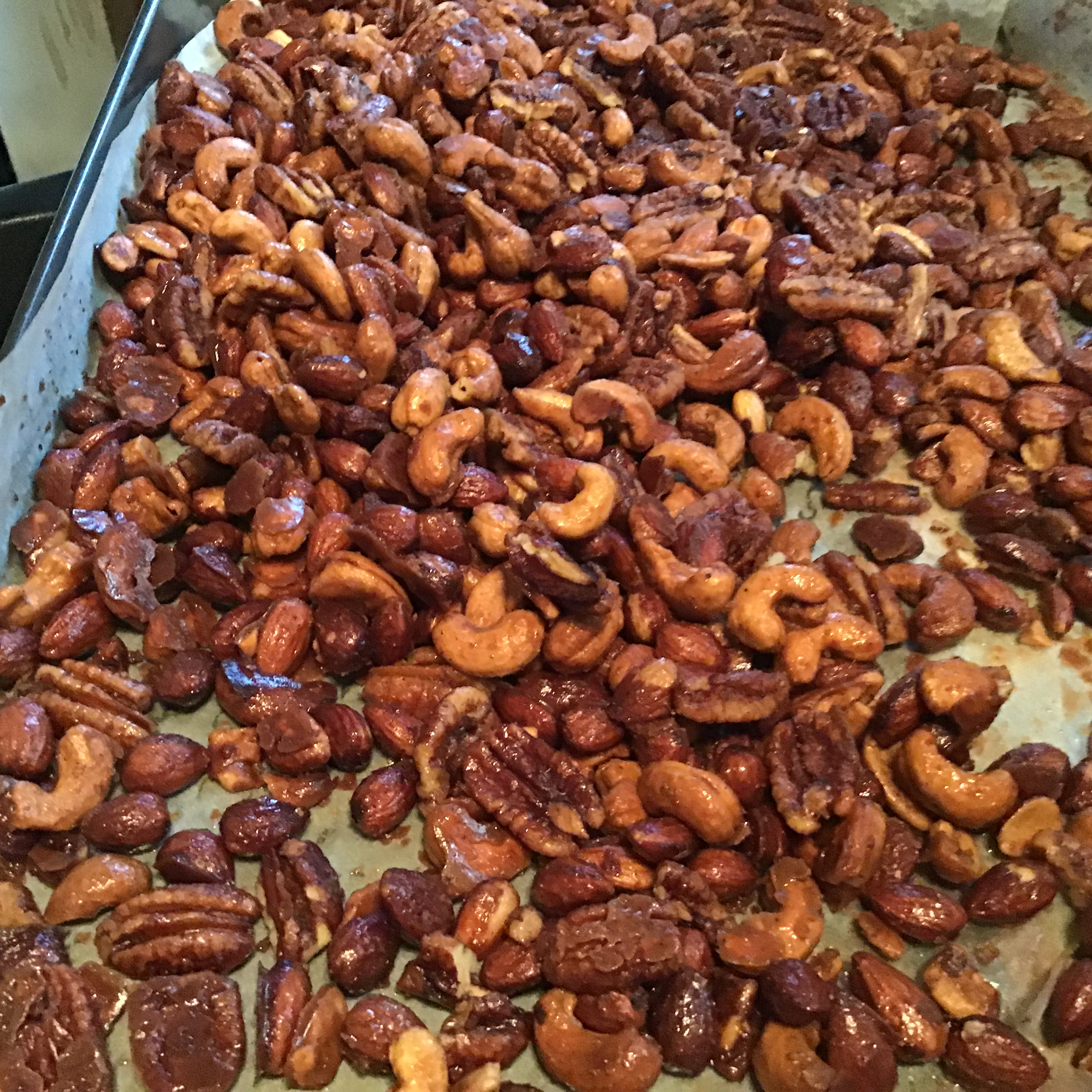 Sweet, Salty, Spicy Party Nuts 