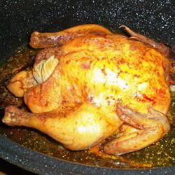 Roast Sticky Chicken-Rotisserie Style 