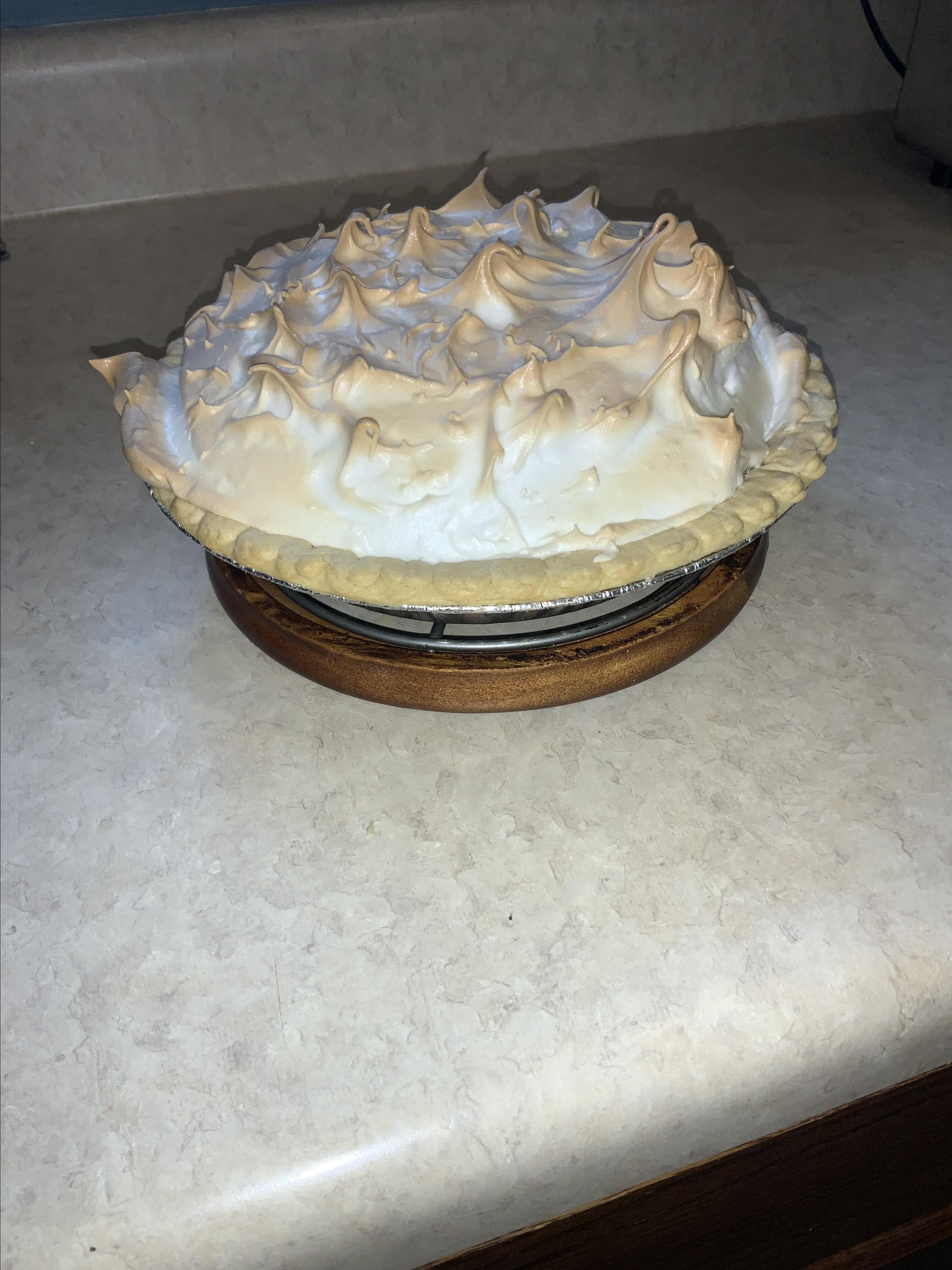 Mom's Chocolate Meringue Pie 