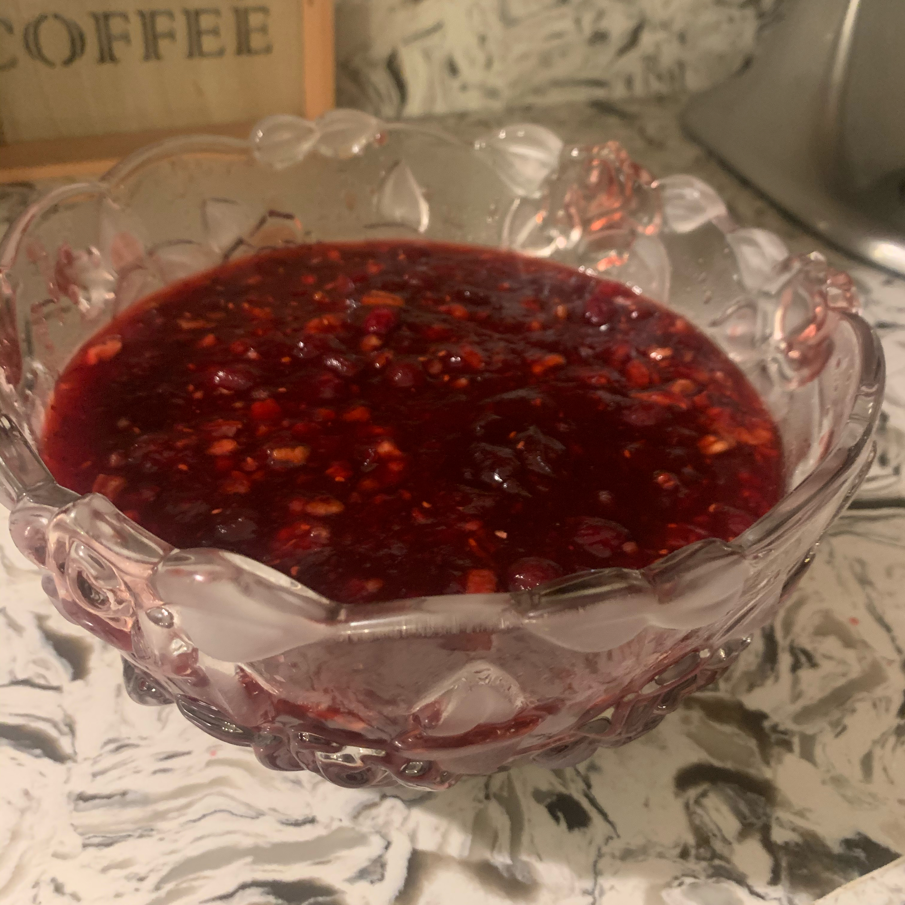 Cranberry Raspberry Sauce Heather Hatchell