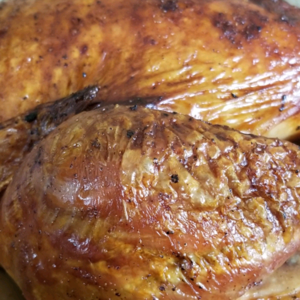 Brined and Roasted Whole Turkey 