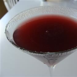 Pomegranate-Raspberry Martini 