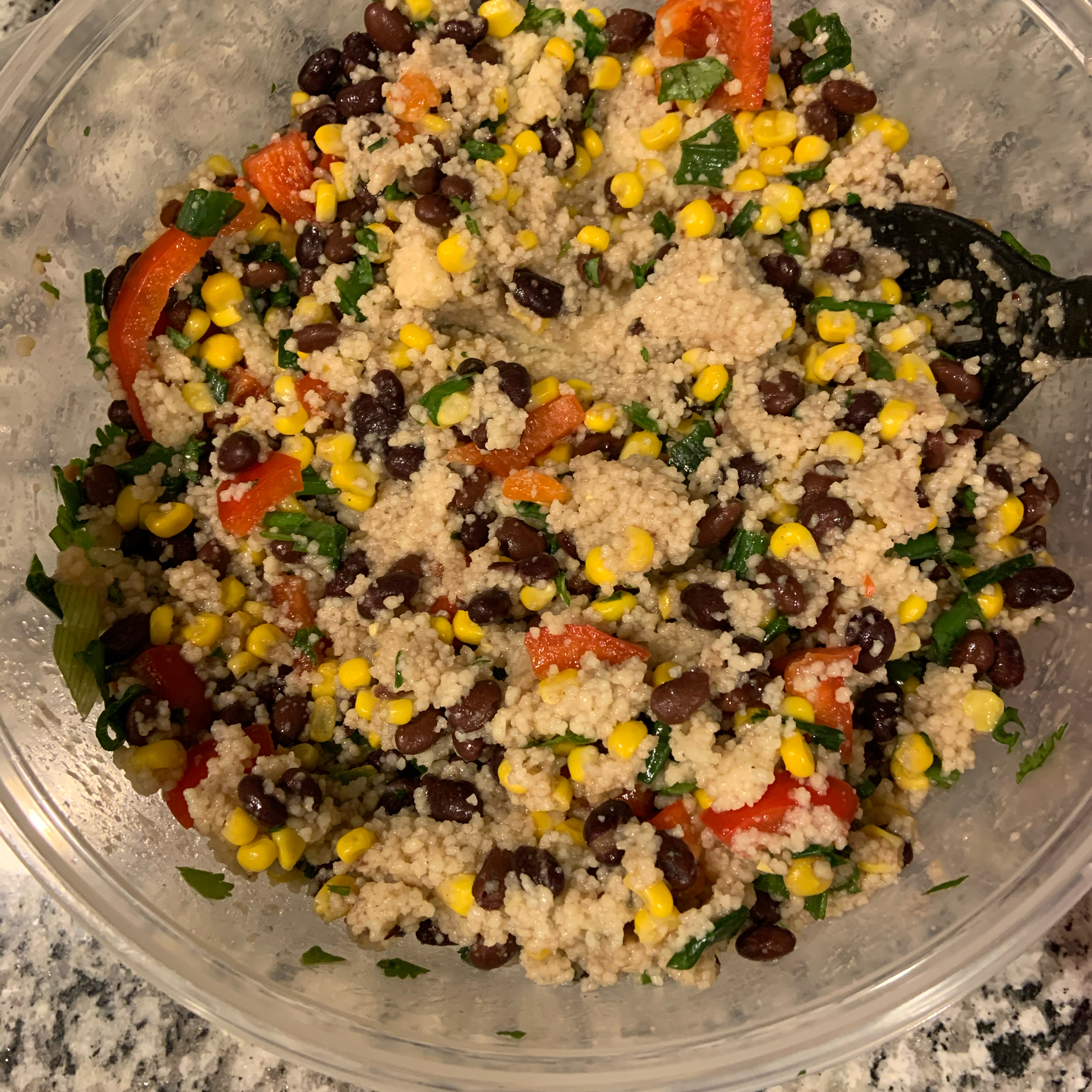 Black Bean and Couscous Salad 