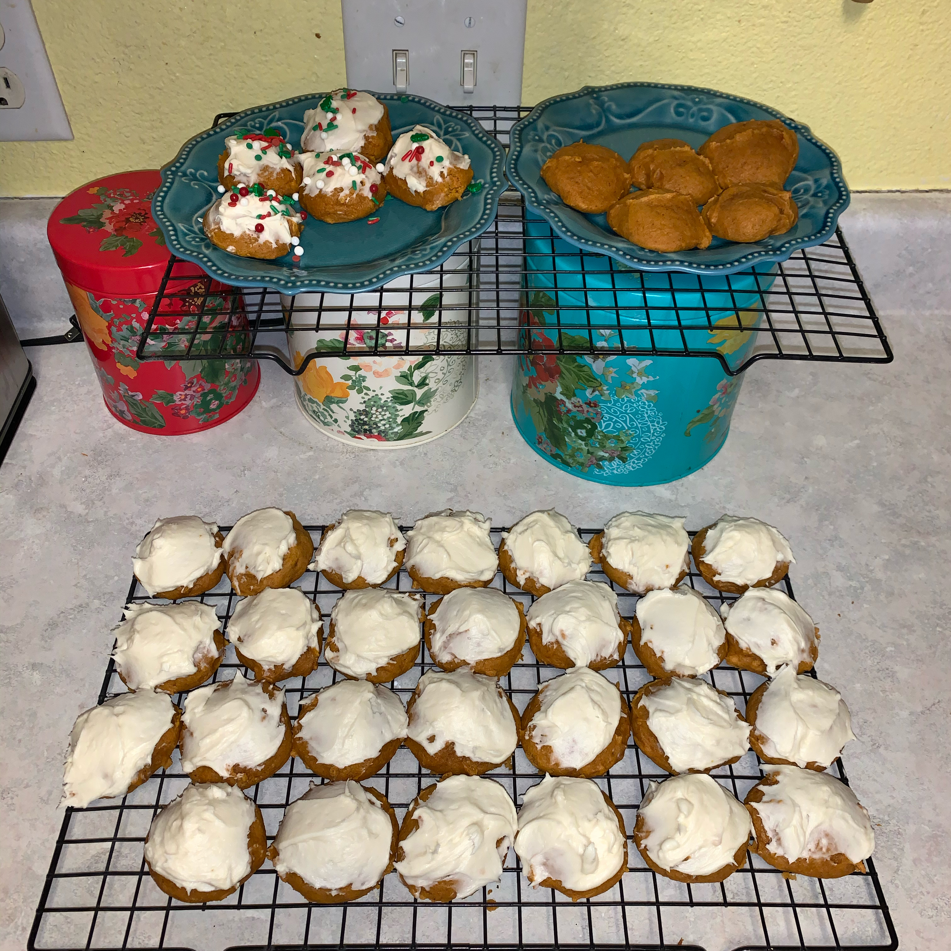 Pumpkin Cookies with Cream Cheese Frosting (The World's Best!) Erin Dent
