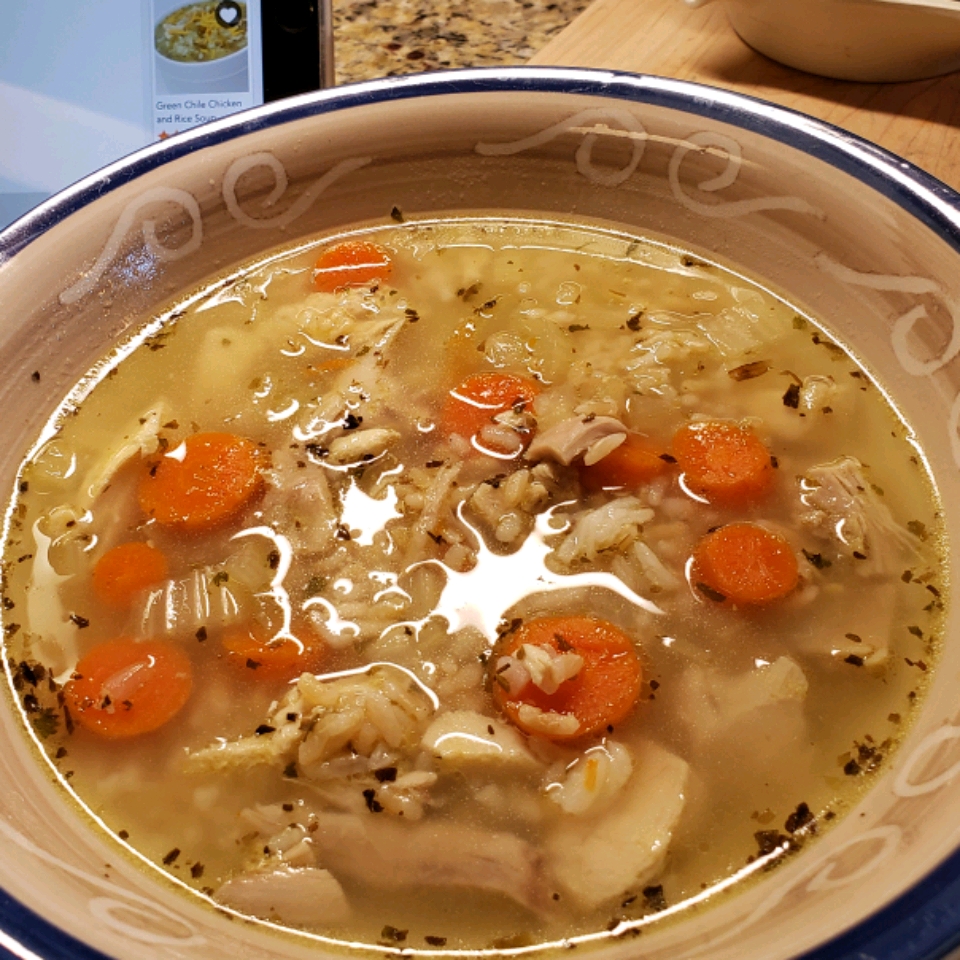 Tarragon Chicken and Rice Soup Rosemarie Yandoli-Smith