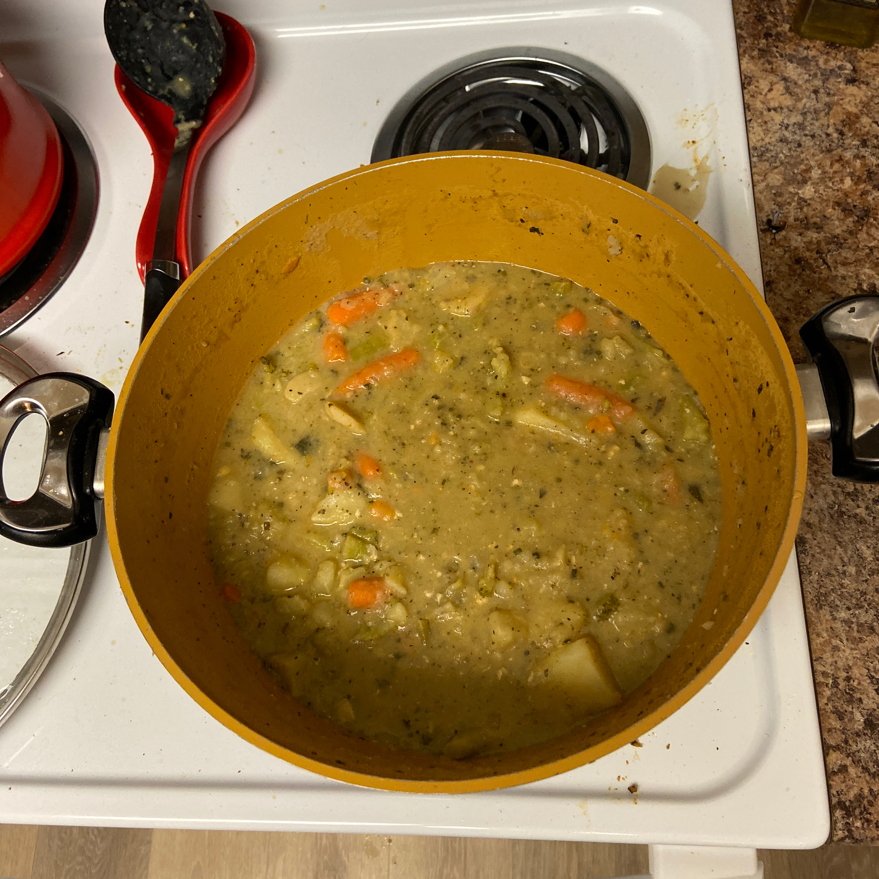 Vegan Potato Soup 
