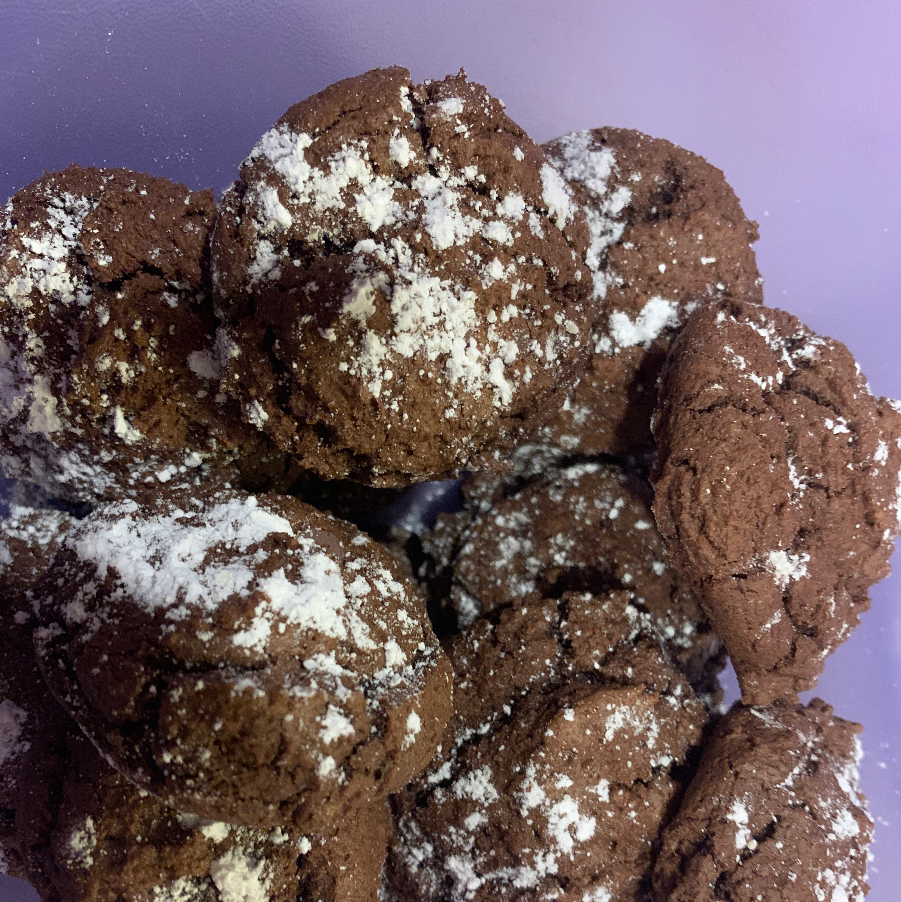 Chocolate Sugar Drop Cookies 
