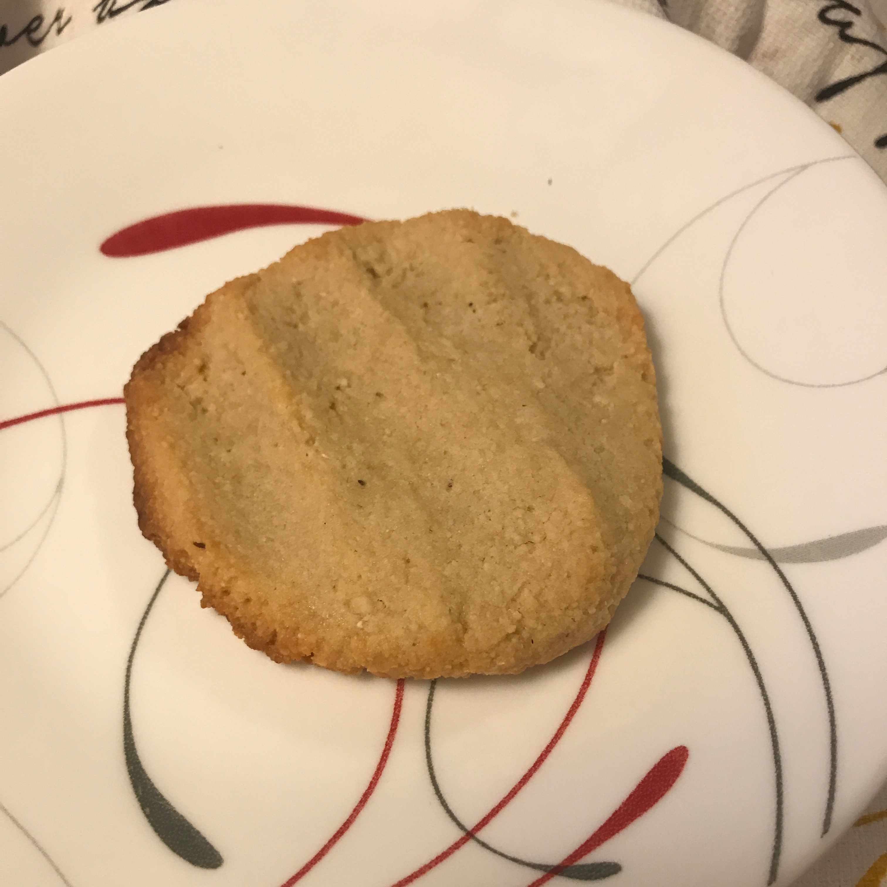 Low-Carb Almond Shortbread Cookies 