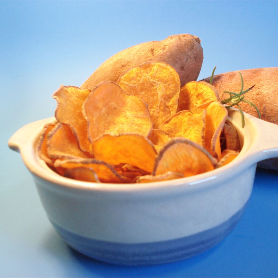 Cinnamon Sweet Potato Chips JimmyandNancy Long