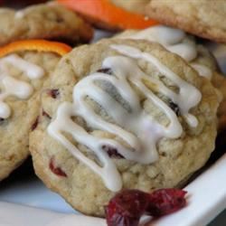 Cranberry Orange Oatmeal Cookies 