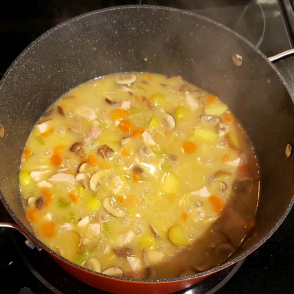 Hearty Turkey Stew with Vegetables 