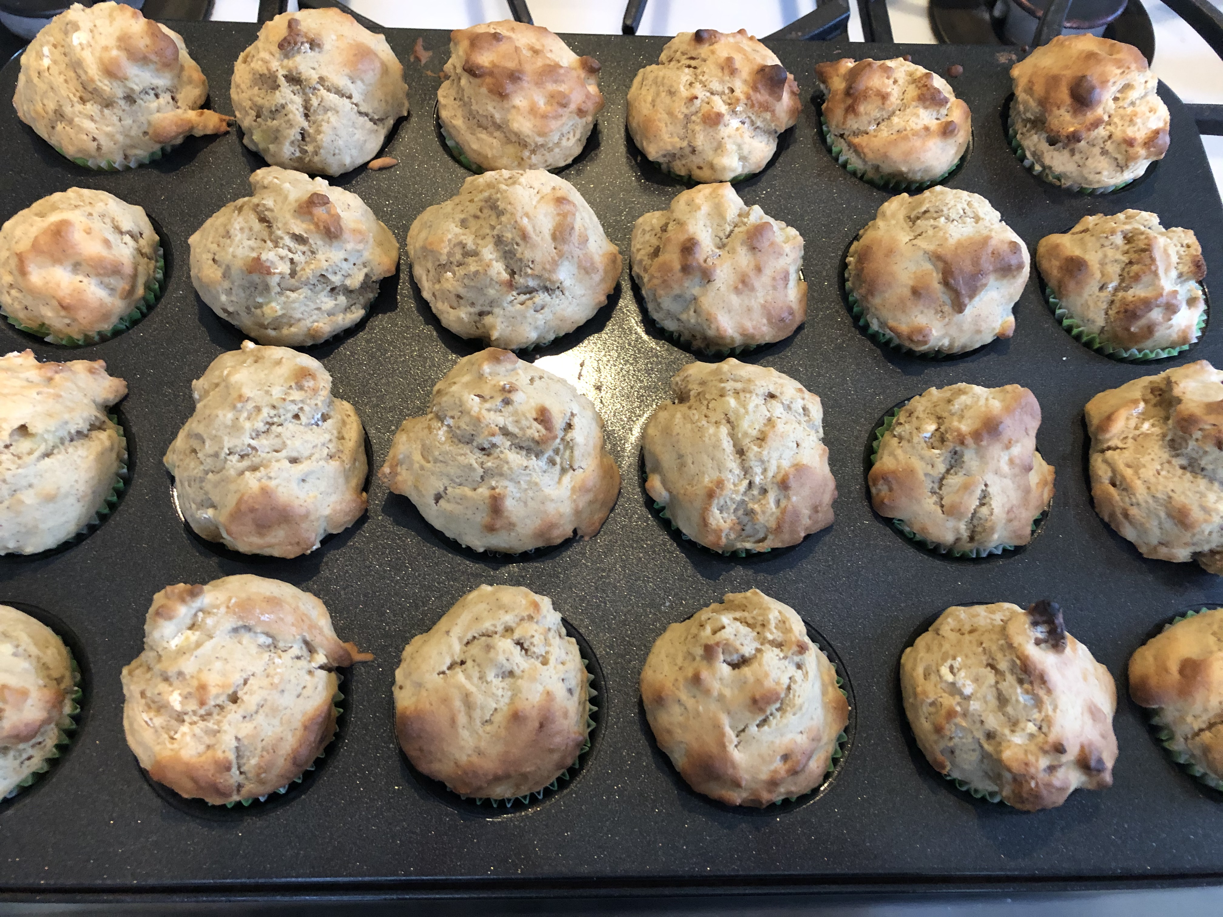 Eggnog Rum Muffins 