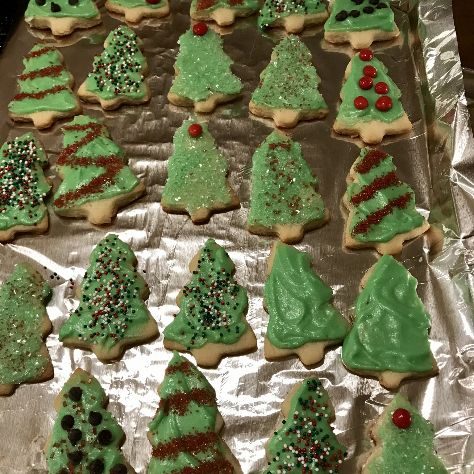 Christmas Tree Cookies Recipe Allrecipes