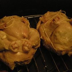 Cornish Game Hens with Rice Stuffing 
