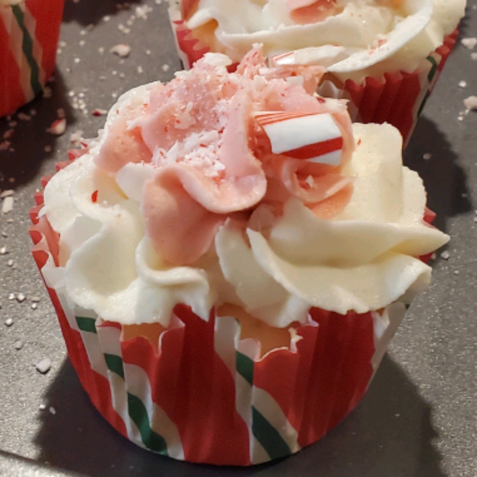 Pink Peppermint Cupcake Brieah