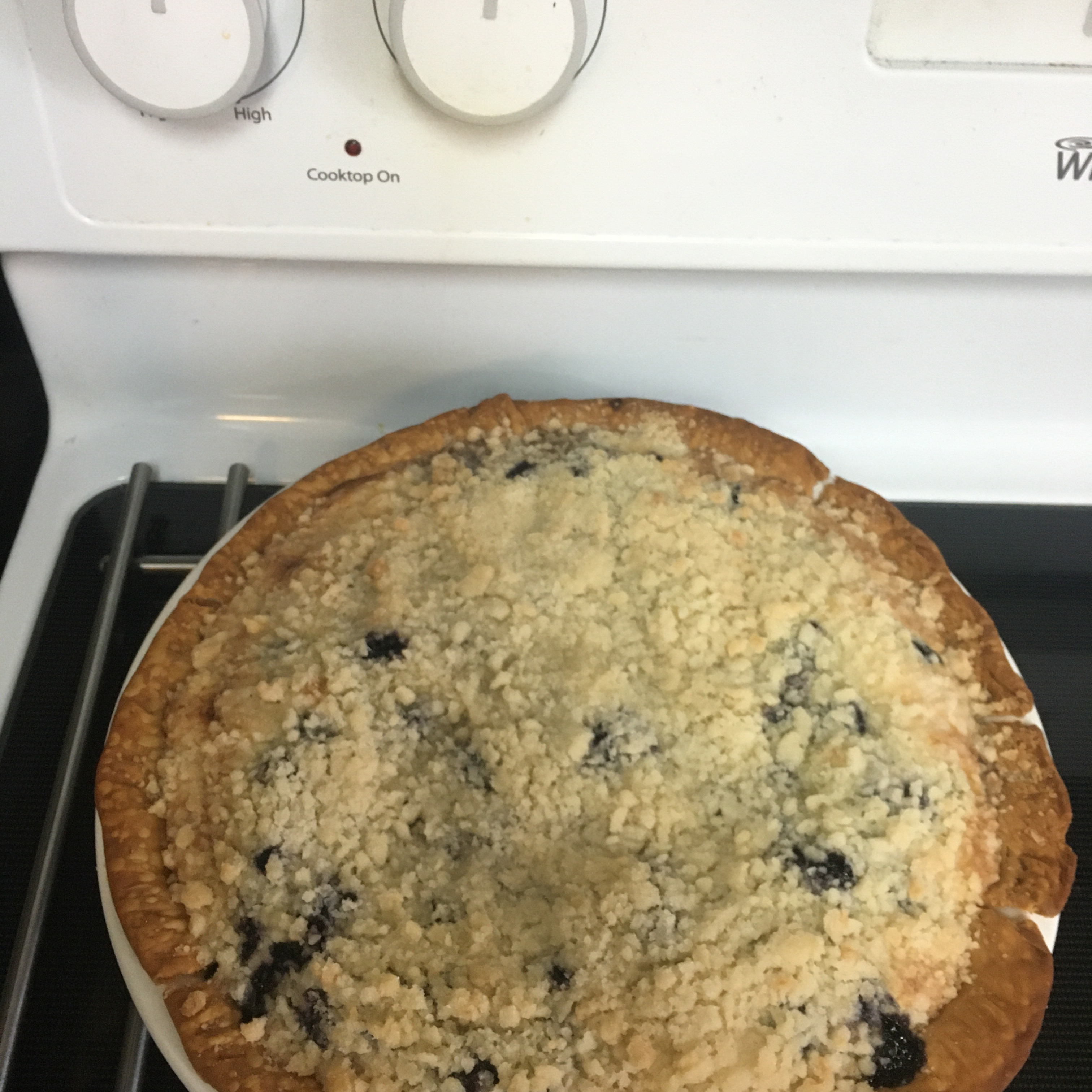 Creamy Blueberry Pie 