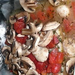 Easy Tilapia with Wine and Tomatoes 