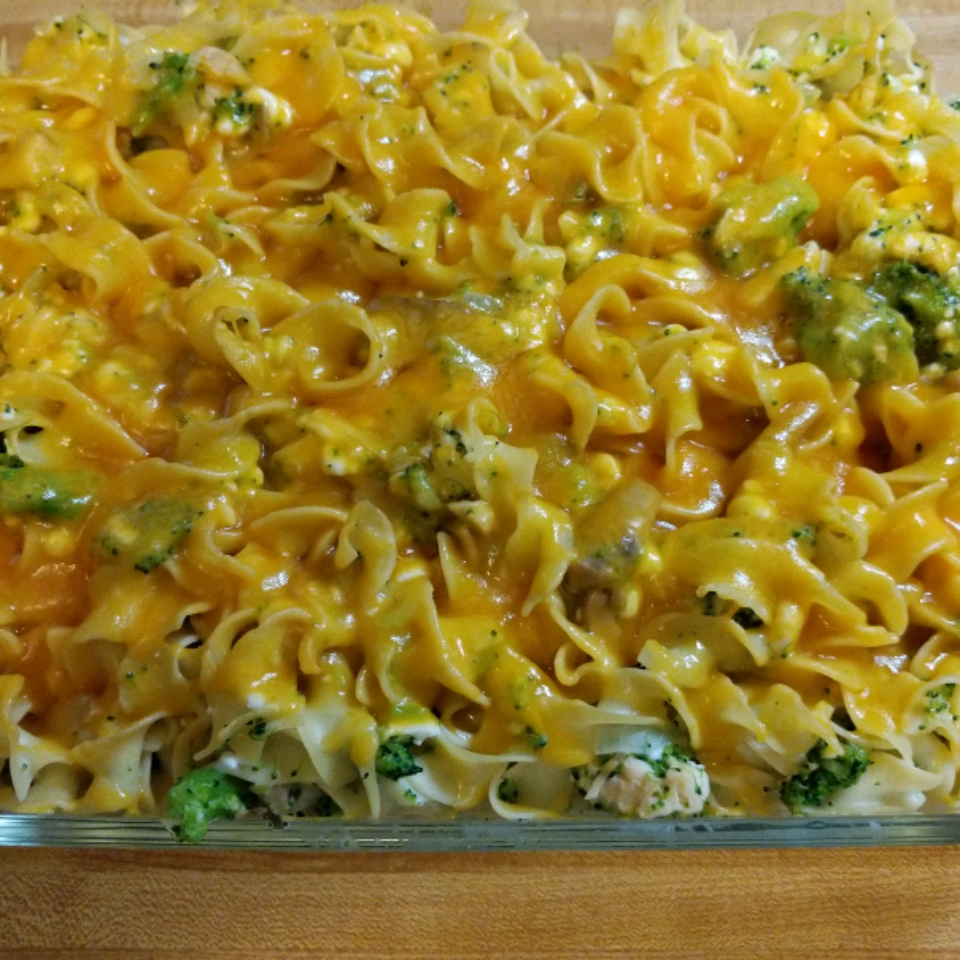 Broccoli Noodles and Cheese Casserole Shawn B