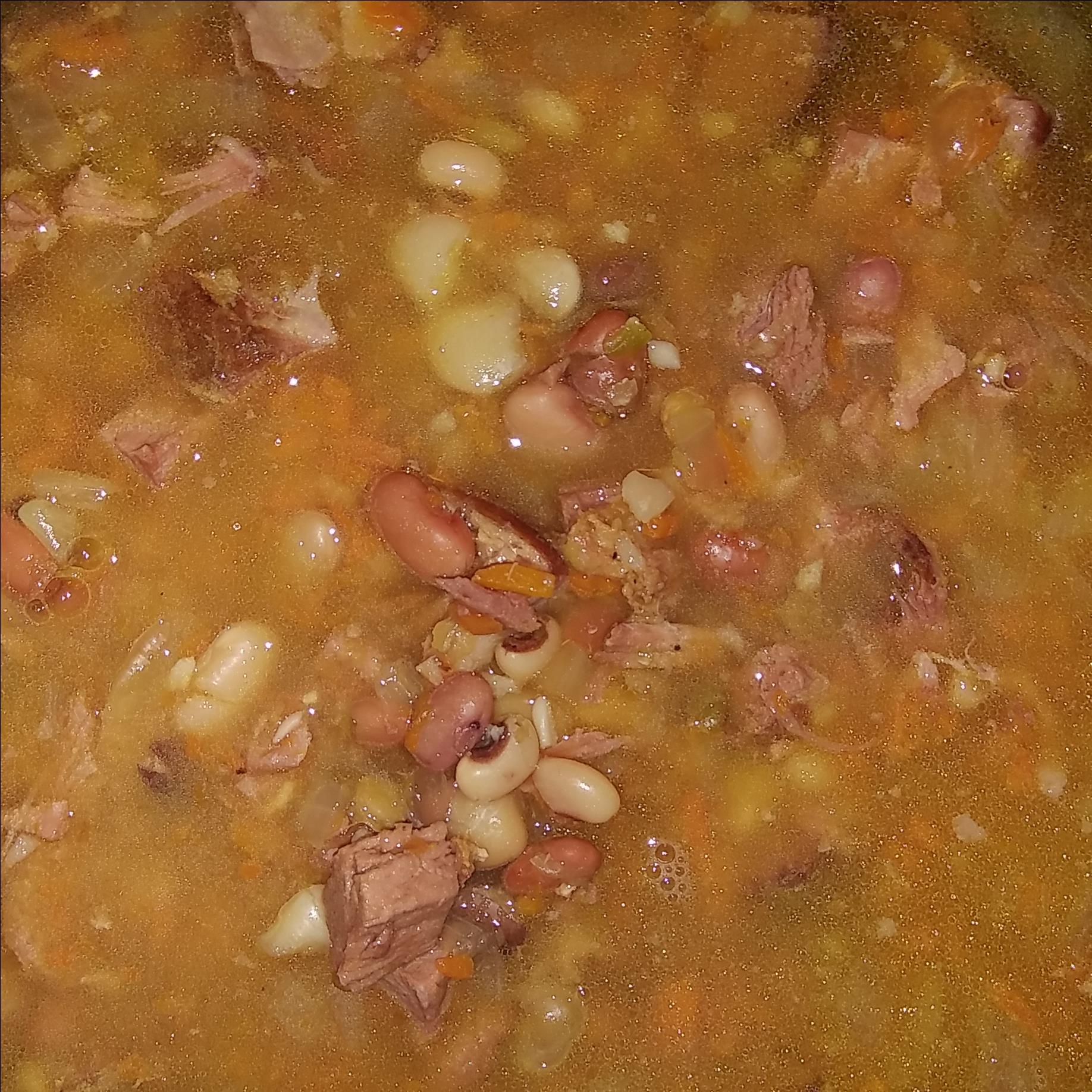 Slow Cooker Ham and Bean Soup Mark McGarry