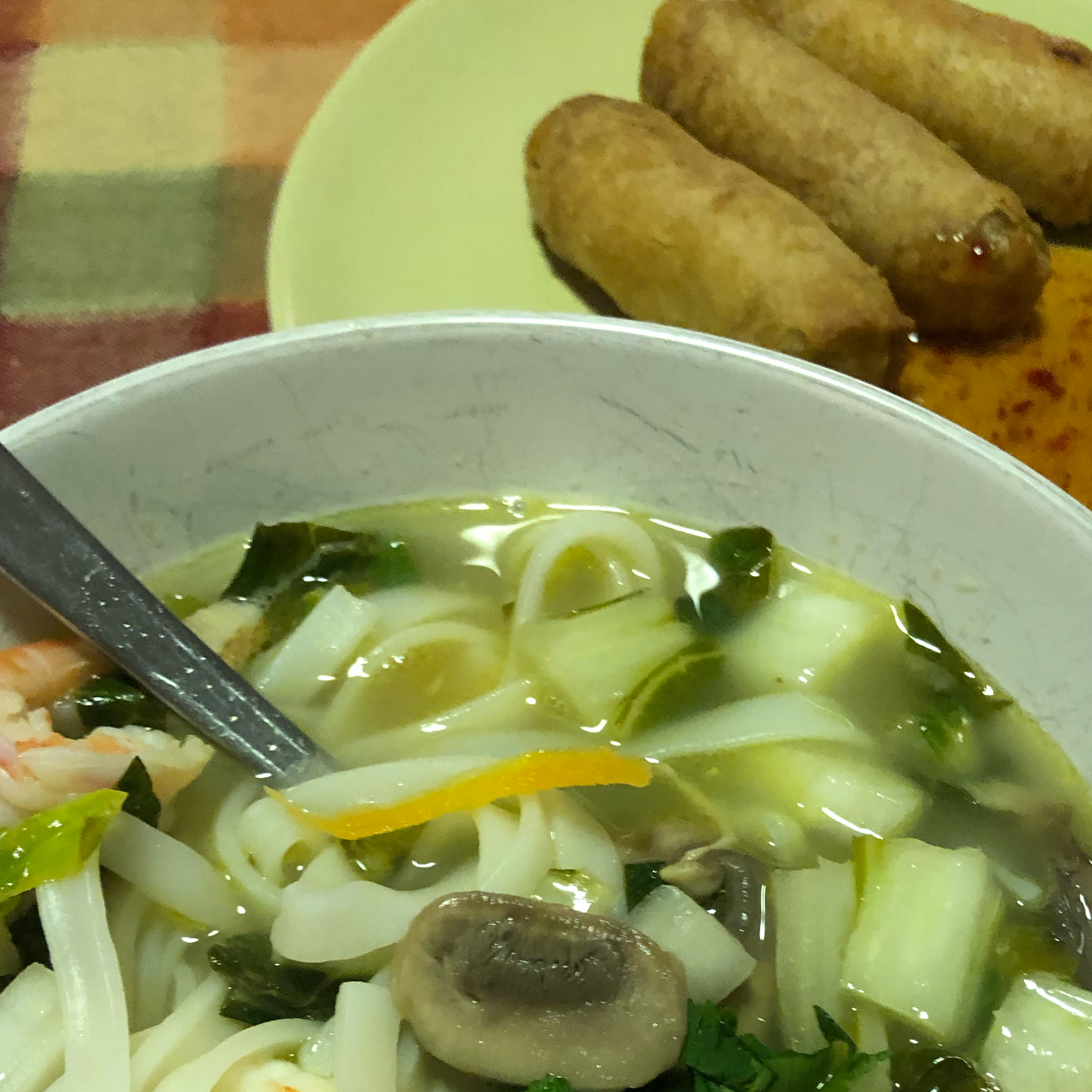 Mushroom Bok Choy Soup 