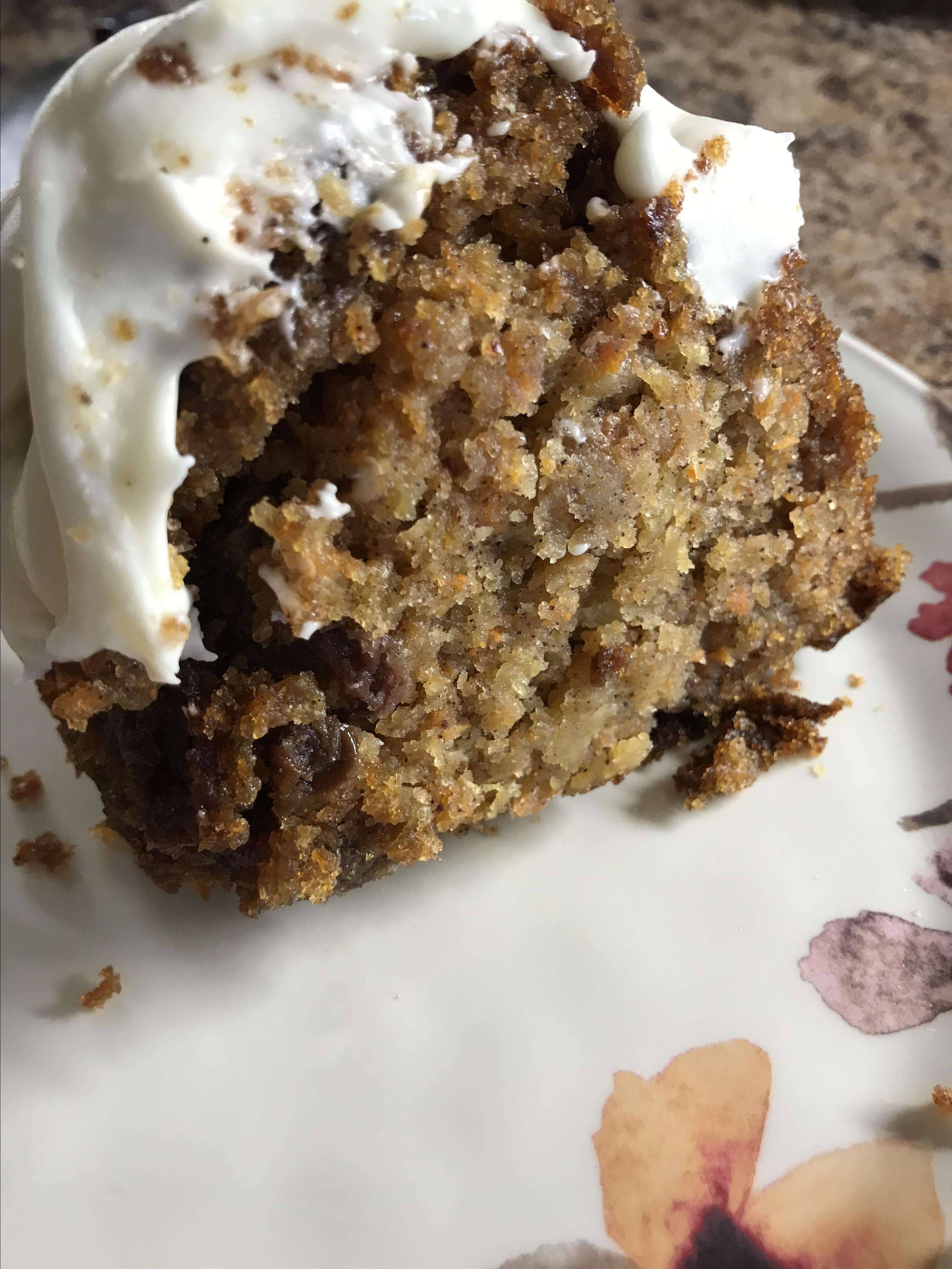 Carrot Cake with Cream Cheese Icing from Egg Farmers of Ontario Heather