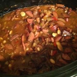 Bourbon Barbecue Slow Cooker Beans