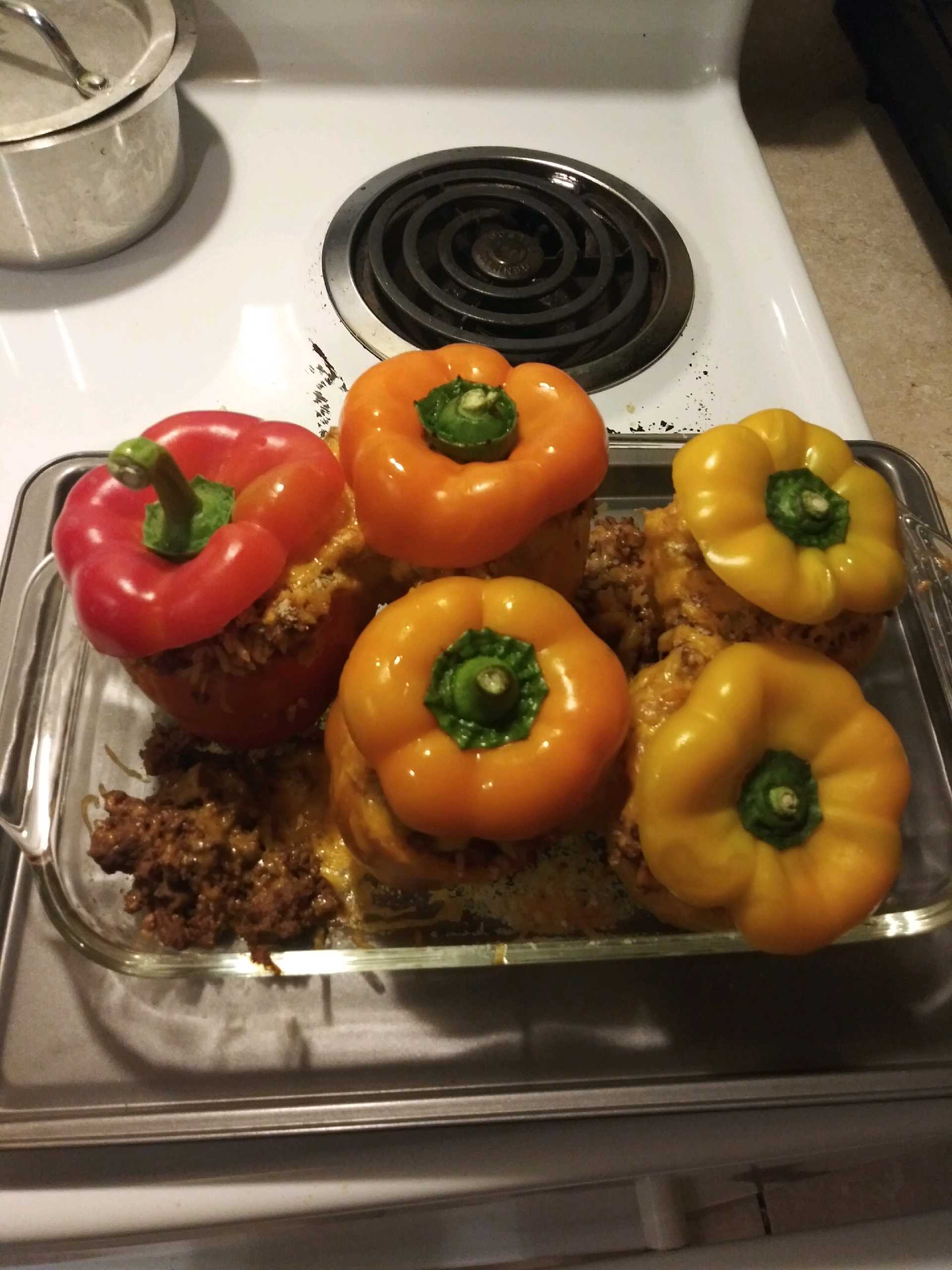 Baked Stuffed Peppers 