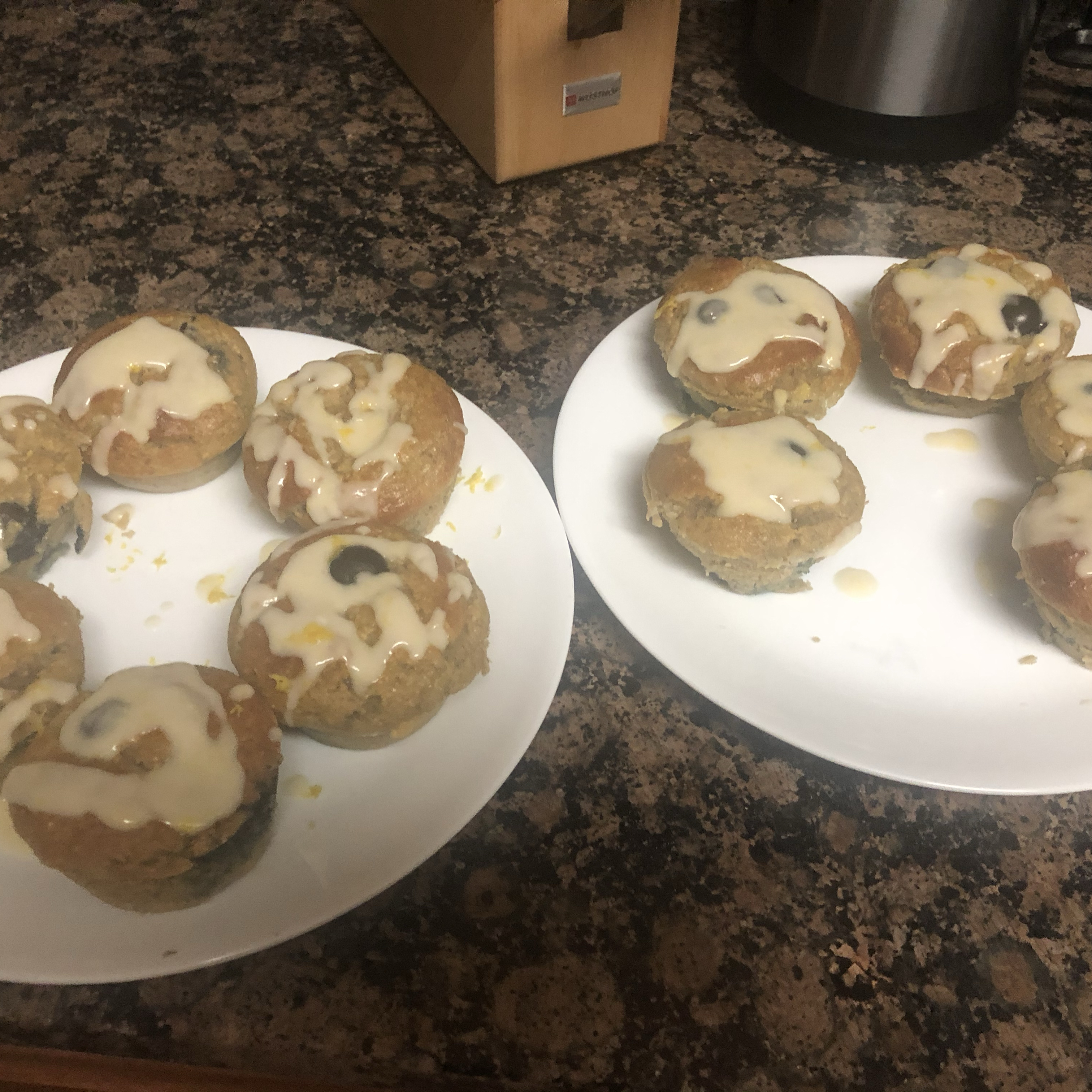 Banana Blueberry Almond Flour Muffins (Gluten-Free) 
