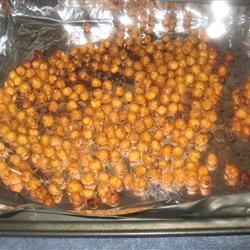 Indian-Spiced Roasted Chickpeas 