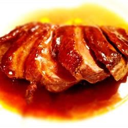 Duck with Honey, Soy, and Ginger 
