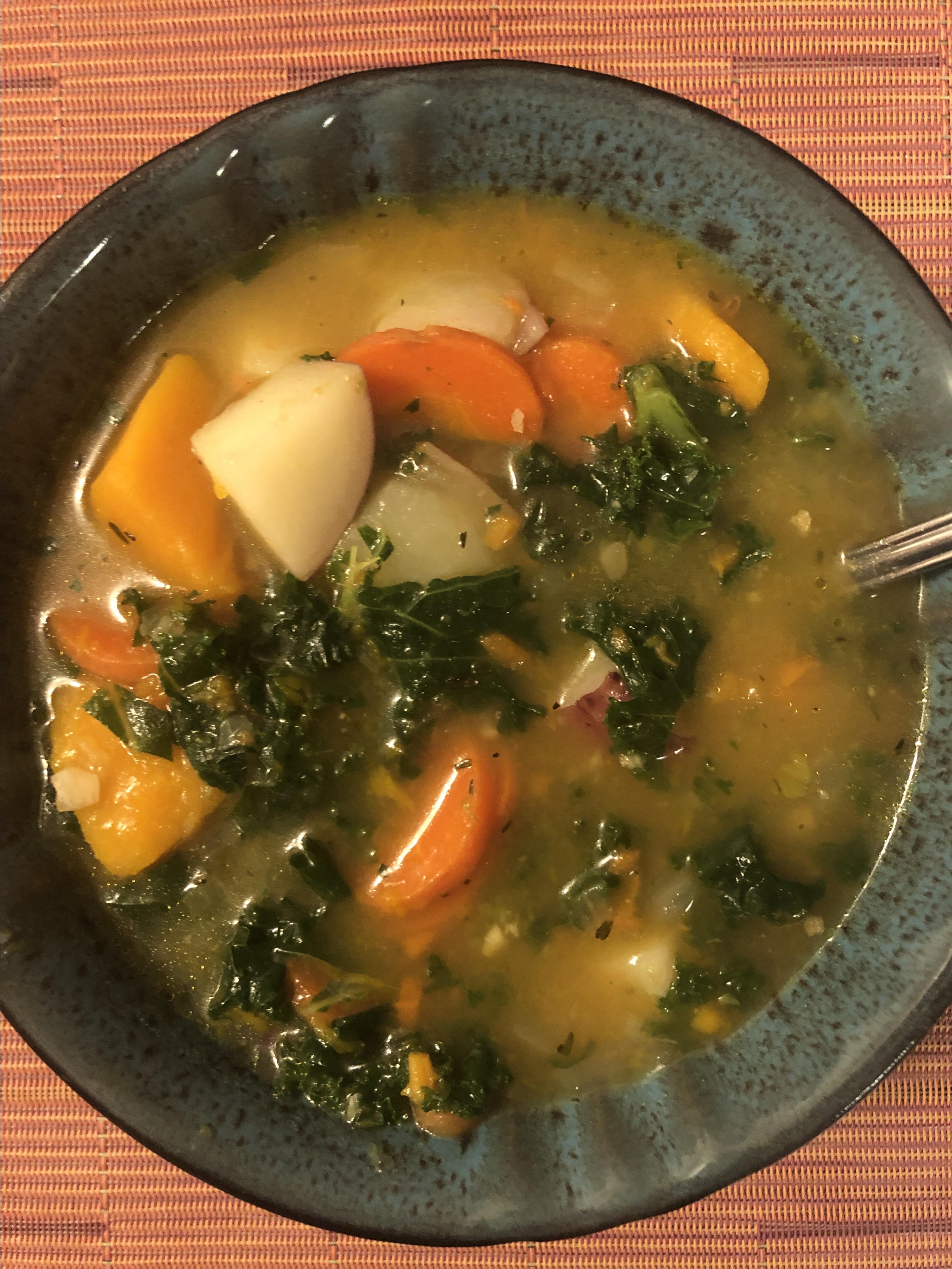Butternut Vegetable Soup Tori Kuzman