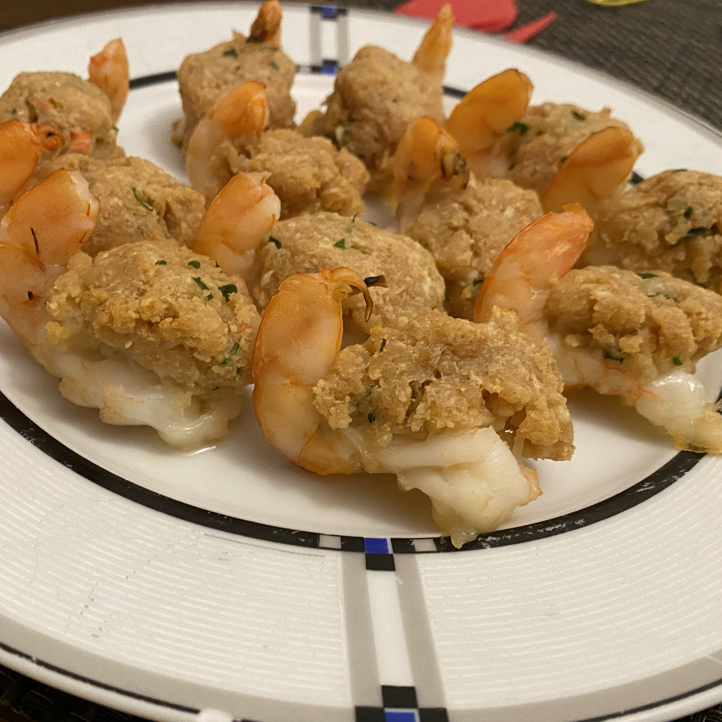 Baked Stuffed Shrimp with Ritz Crackers&reg; TanV