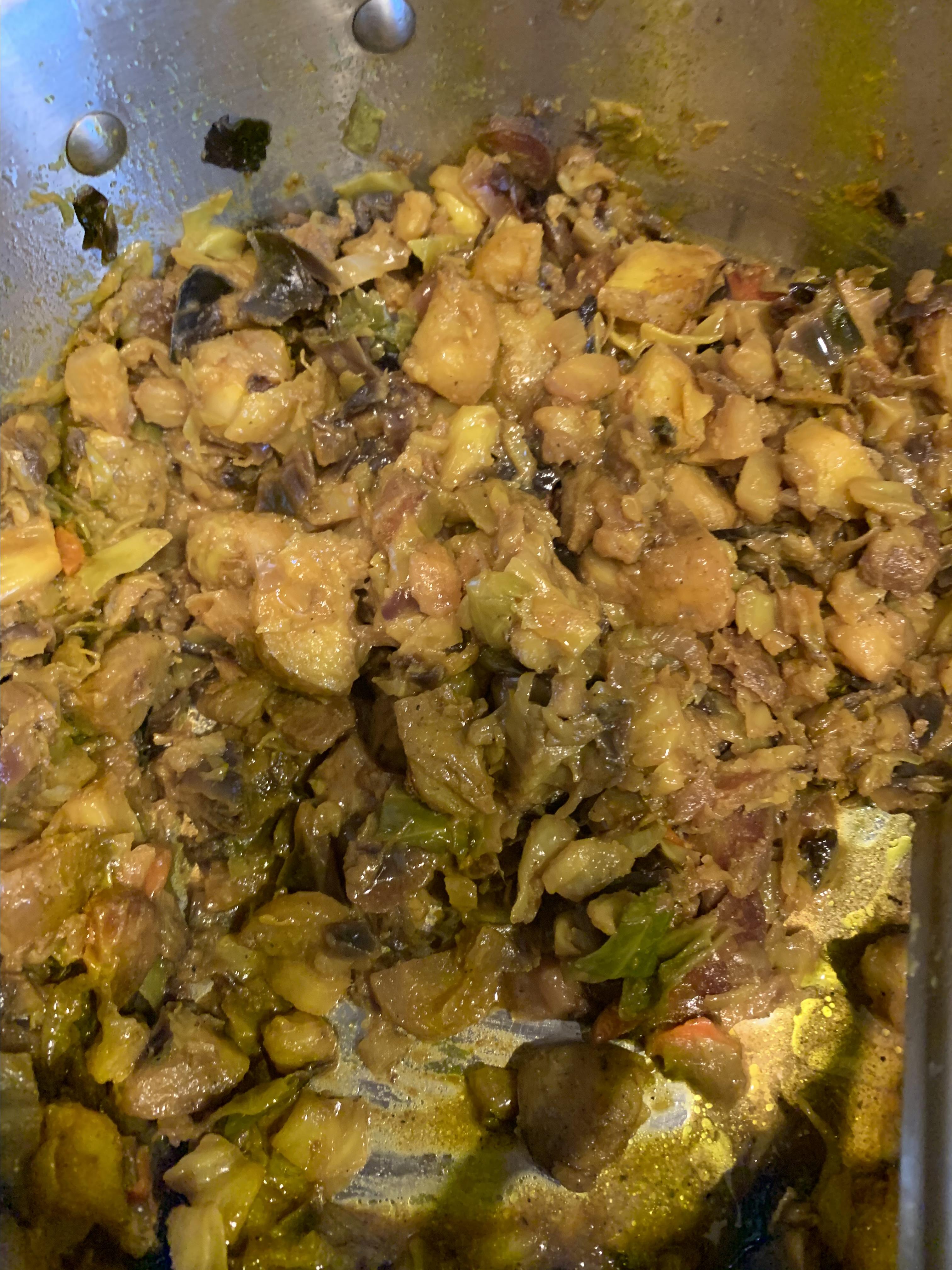 Ethiopian Cabbage Dish 