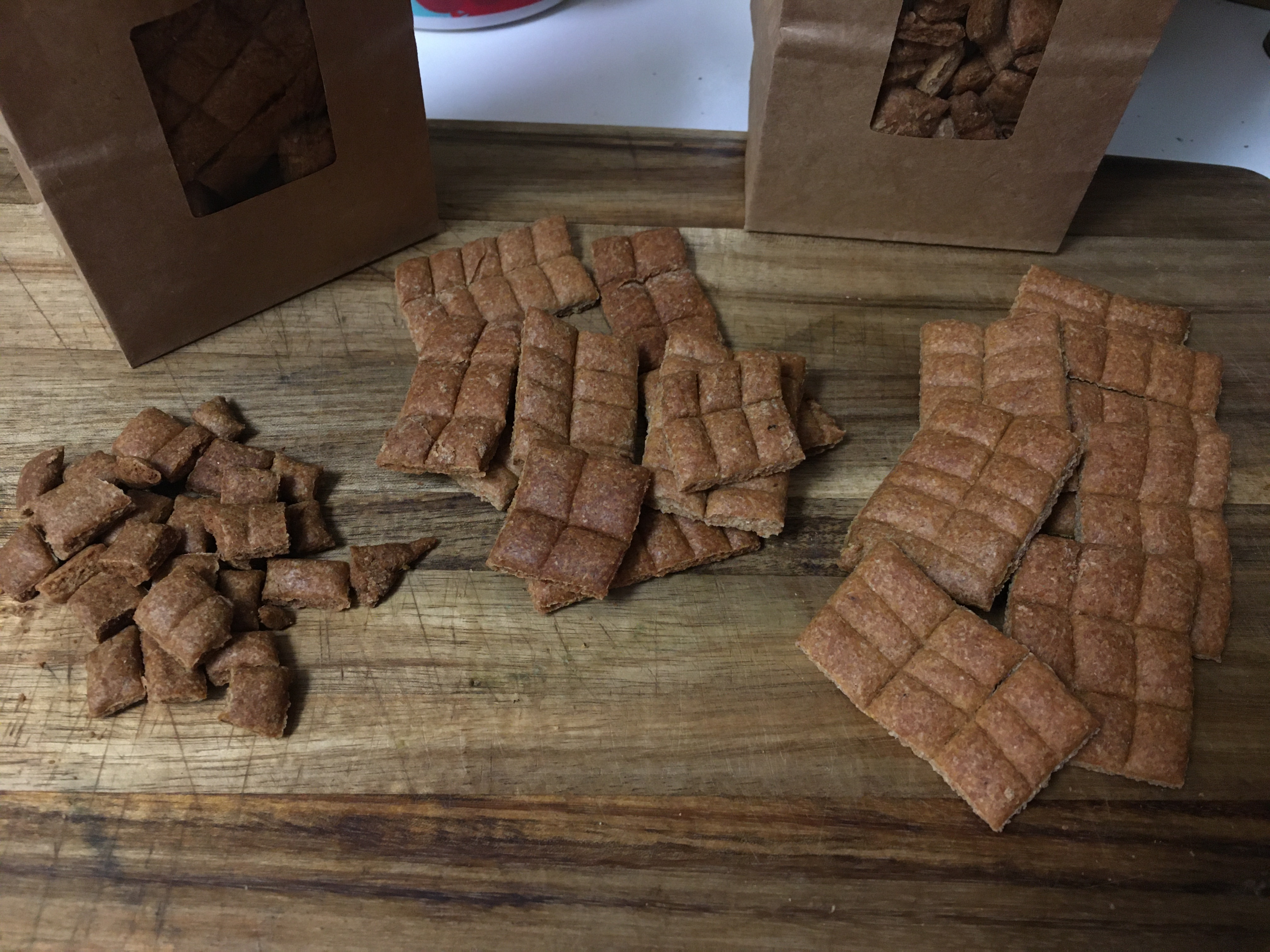 Bacon-Flavored Dog Biscuits 