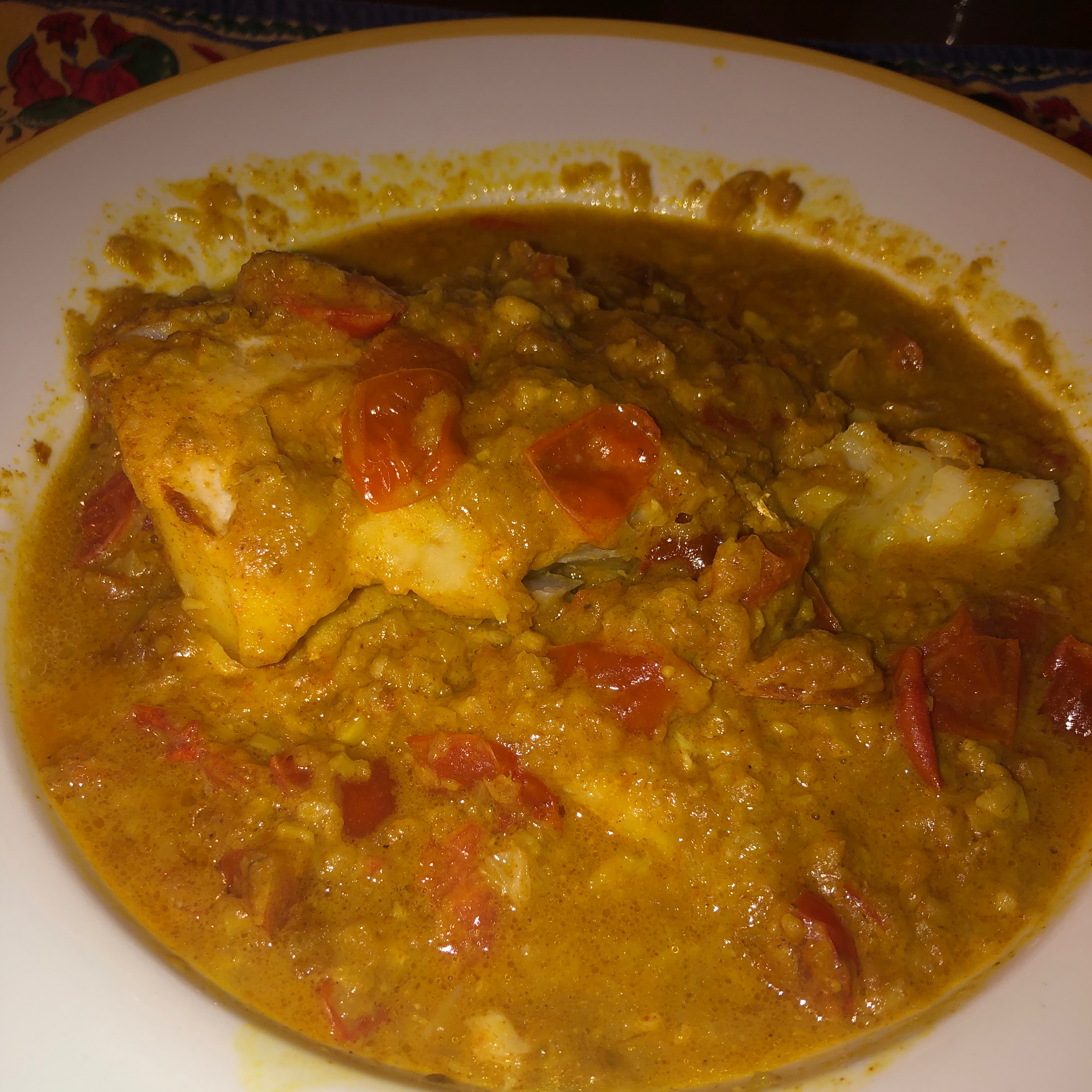 Indian Fish Curry 