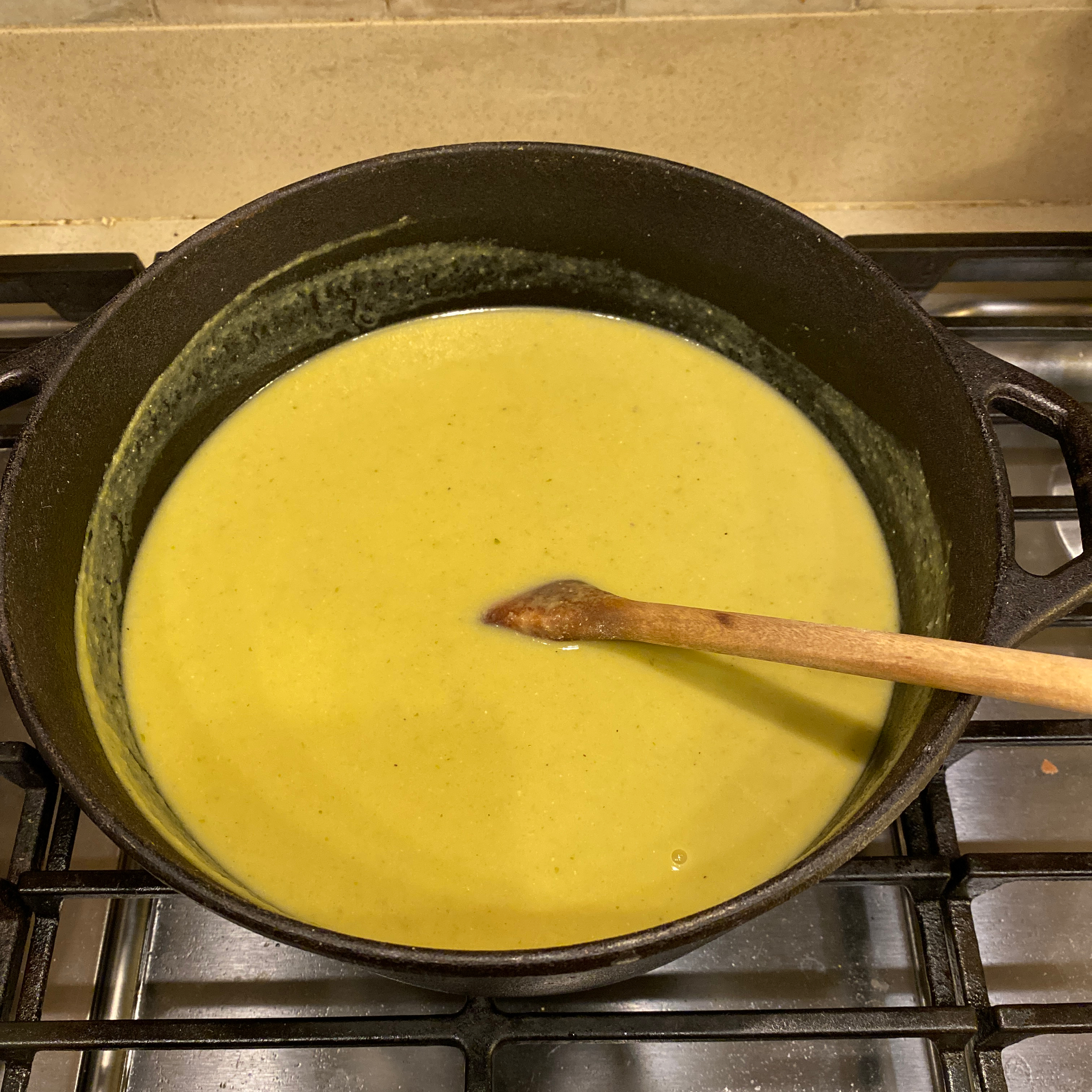 Cream of Asparagus Soup 
