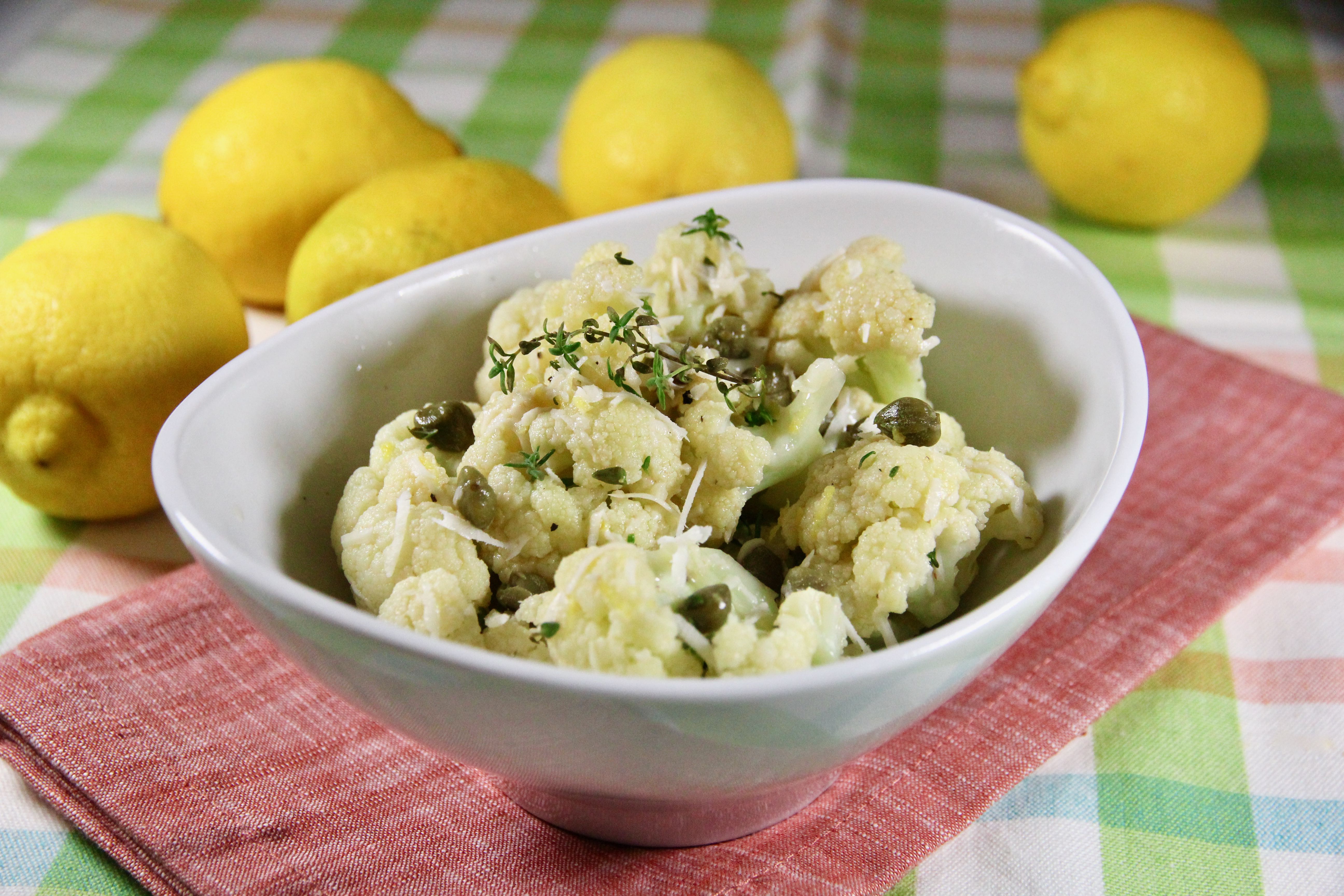 Cauliflower with Capers and Lemon lutzflcat