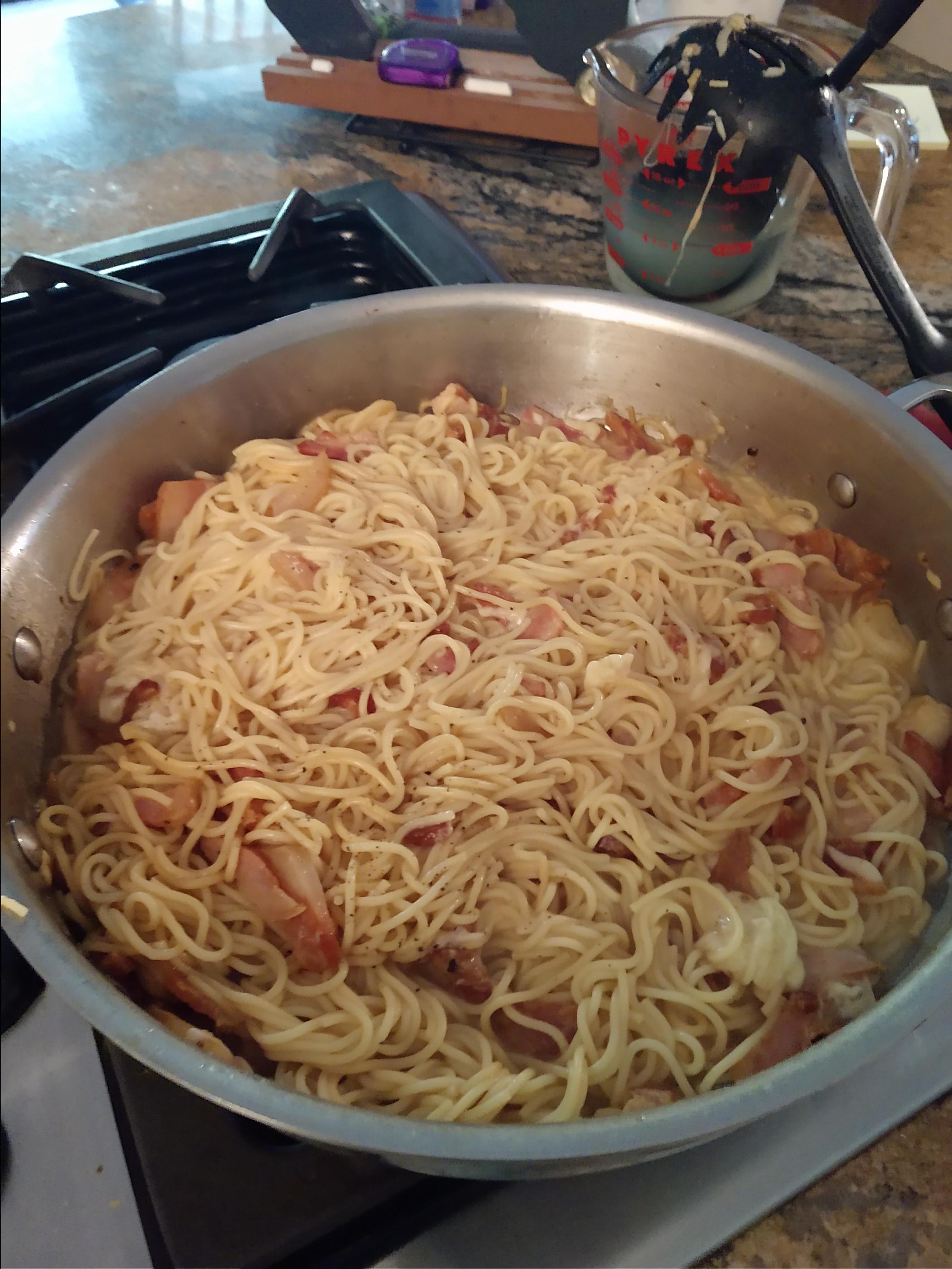 Spaghetti Cacio e Pepe 